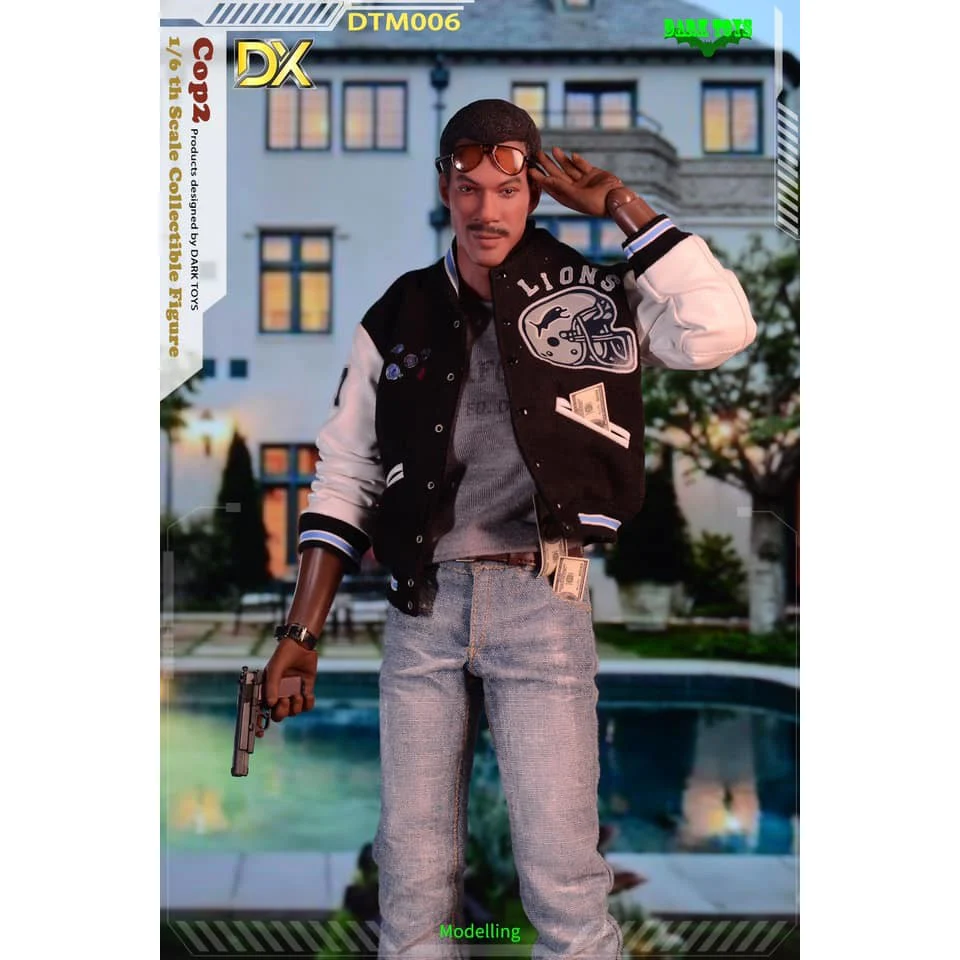Dark Toys Cop II Axel Foley Beverly Hills Cop 1/6 Scale Collectible Figure - Image 5