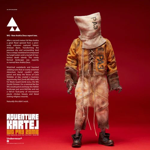 Ashley Wood Underverse Adventure Kartel Waste Guard WG PA3 Zomb 1/6 Scale Collectible Figure - Image 3