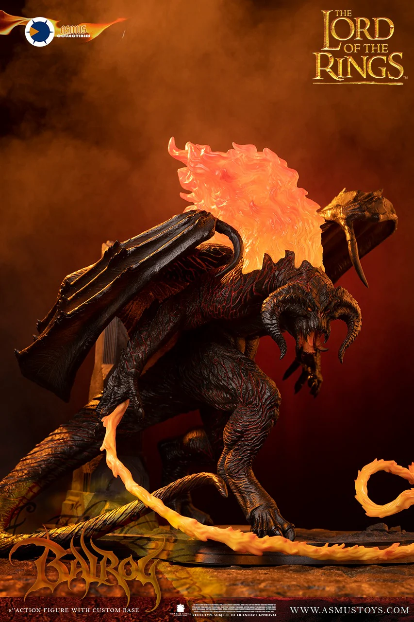 Asmus Toys Lord of the Rings Balrog 8" Scale Collectible Figure - Image 2