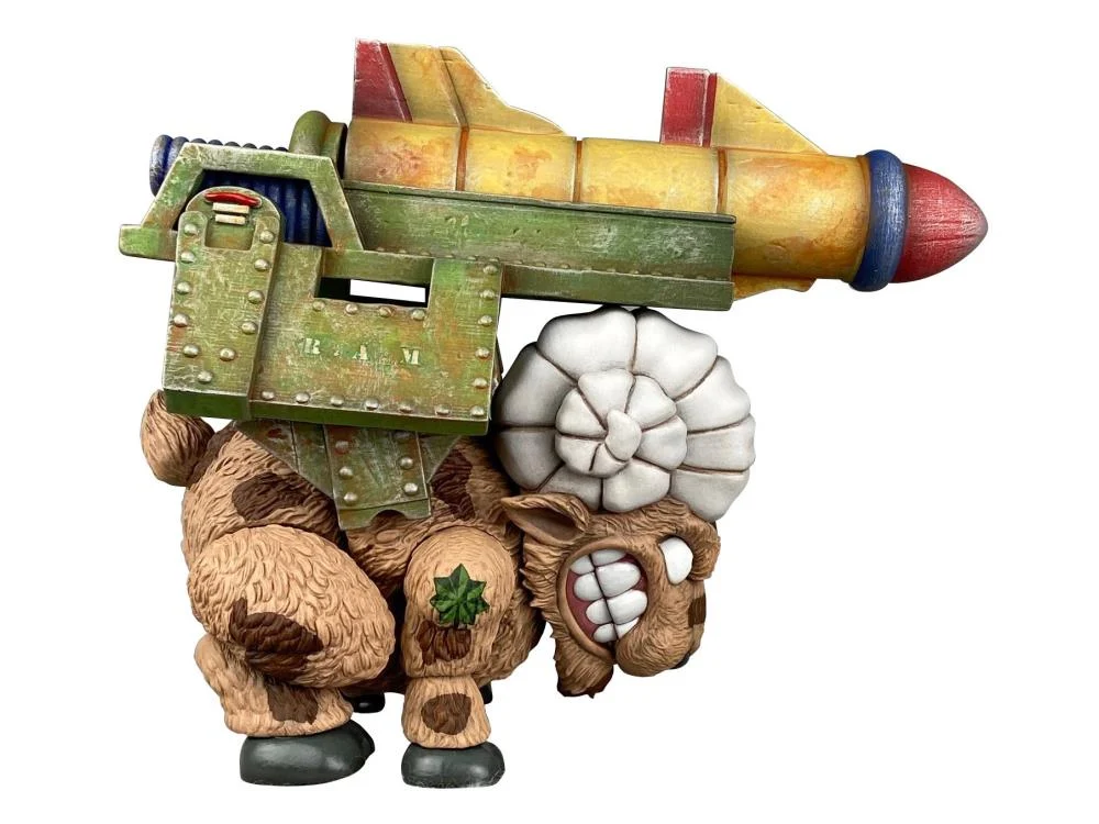 Barnyard Commandos Major Legger Mutton Action Figure - Image 2