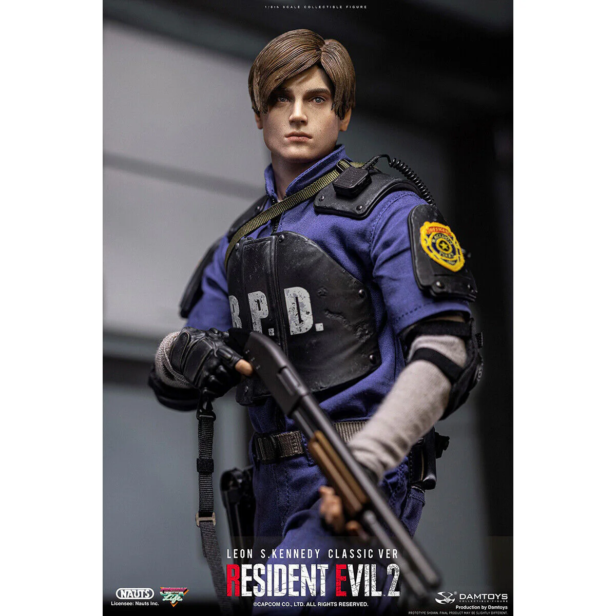 DAMTOYS 1/6 Resident Evil 2 Leon S. Kennedy Classic Costume - Image 3