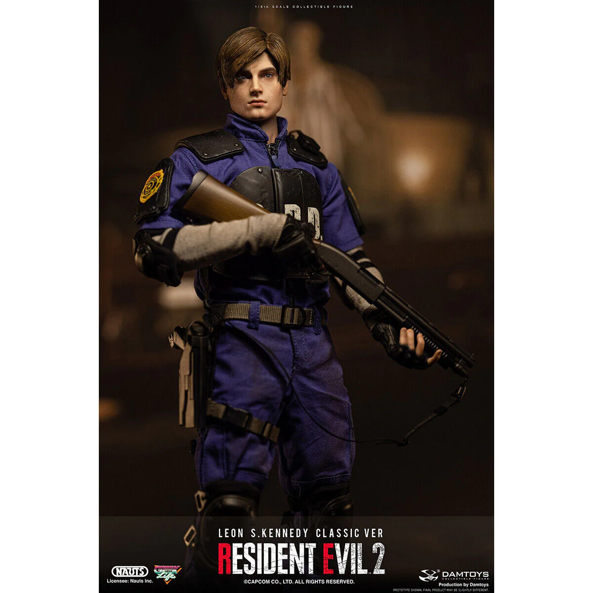DAMTOYS 1/6 Resident Evil 2 Leon S. Kennedy Classic Costume - Image 5