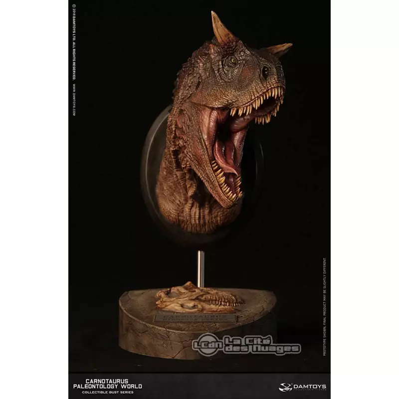 Damtoys Museum Series Paleontology World Carnotaurus Male Collectible Bust - Image 2