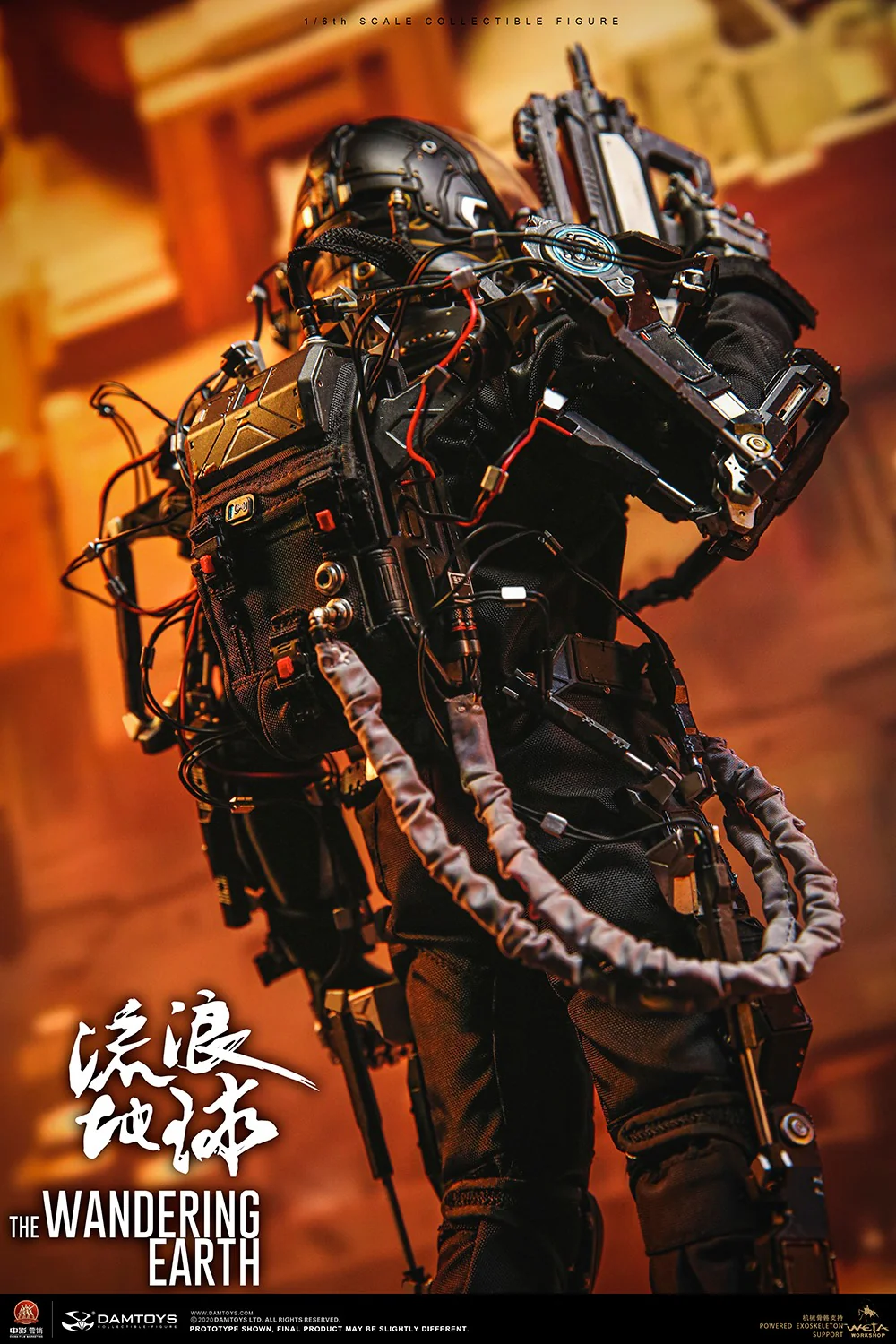Damtoys The Wandering Earth CN171-11 Rescue Unit Captain 1/6 Scale Collectible Figure - Image 4
