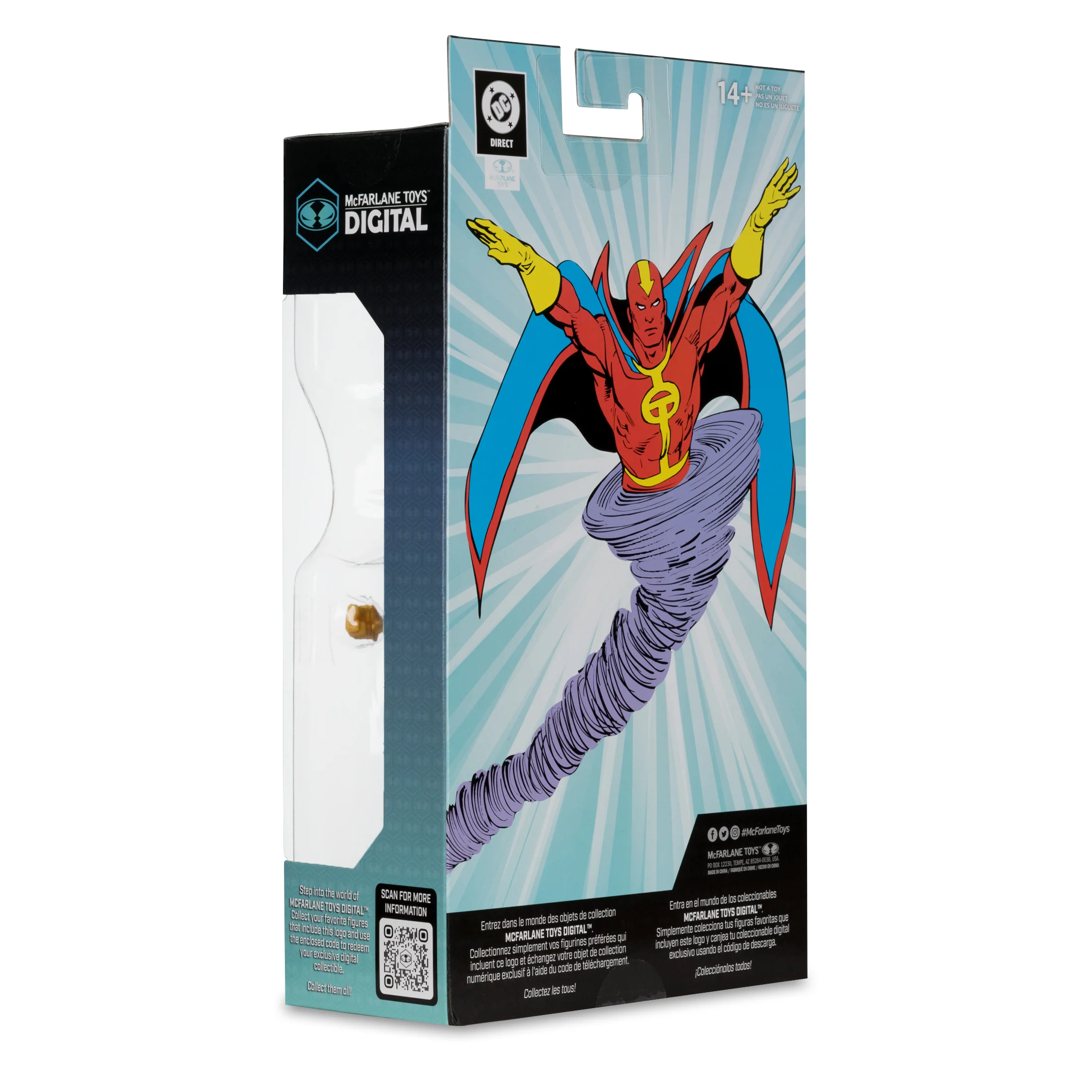 DC Classics (McFarlane Toys Digital) Red Tornado (Gold Label) - Image 7