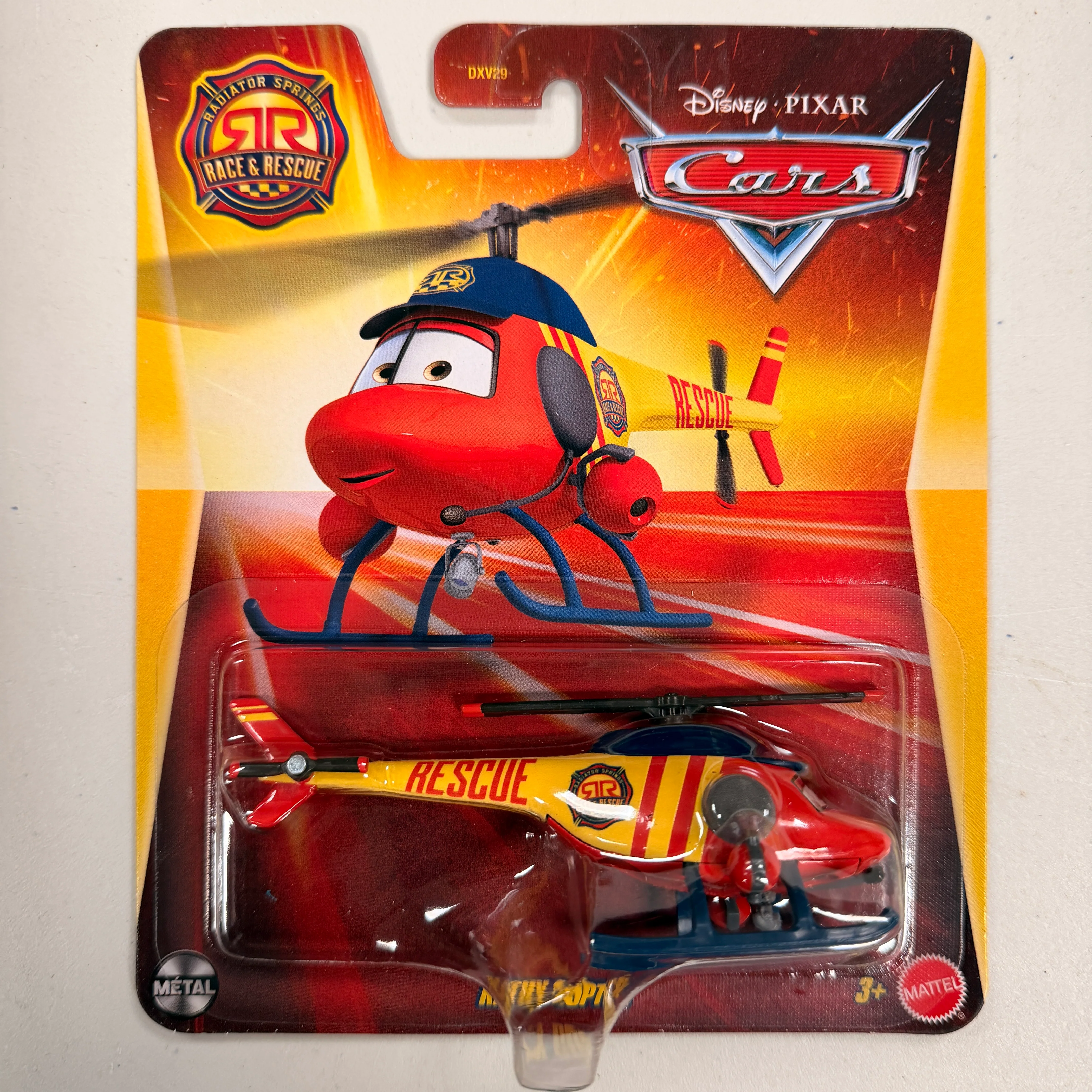 Disney Cars Die Cast Race & Rescue Kathy Copter
