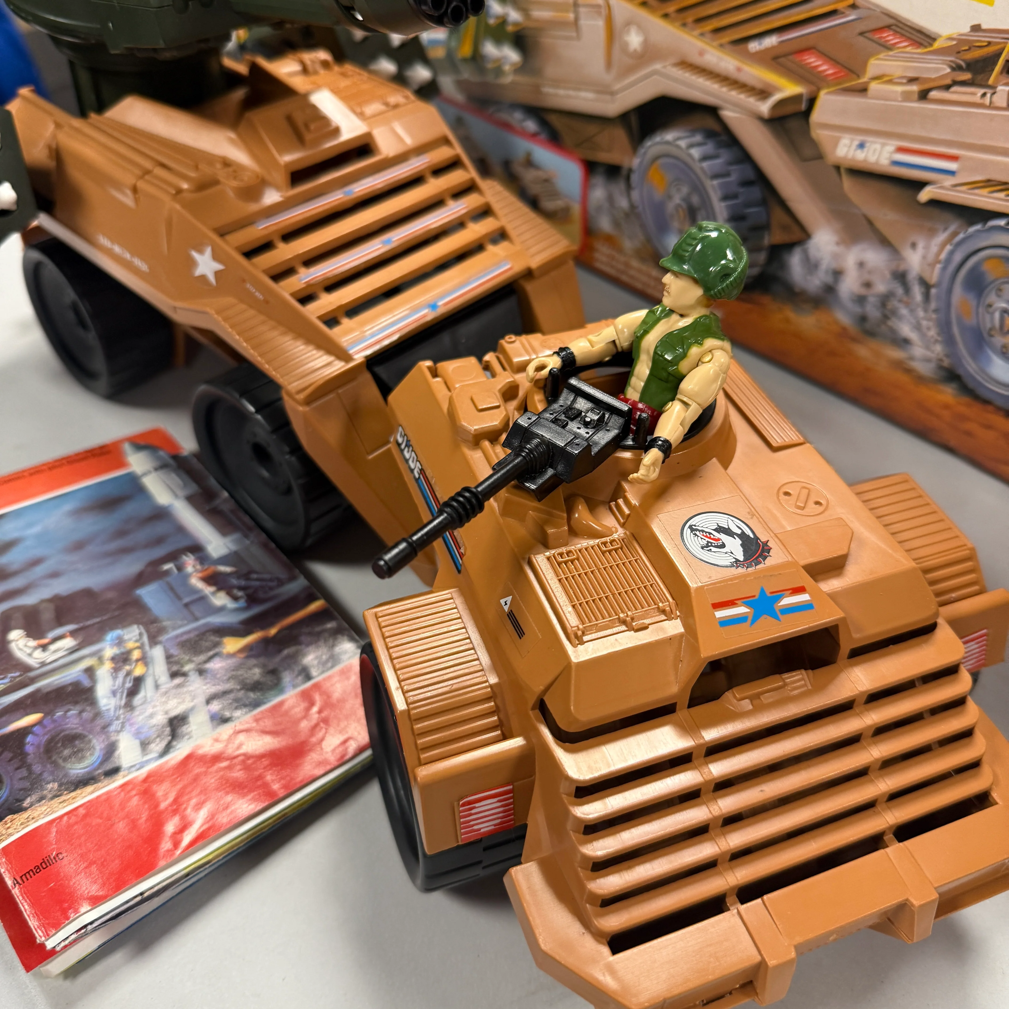 G.I. Joe The Action Force Boxed Mean Dog Complete - Image 2