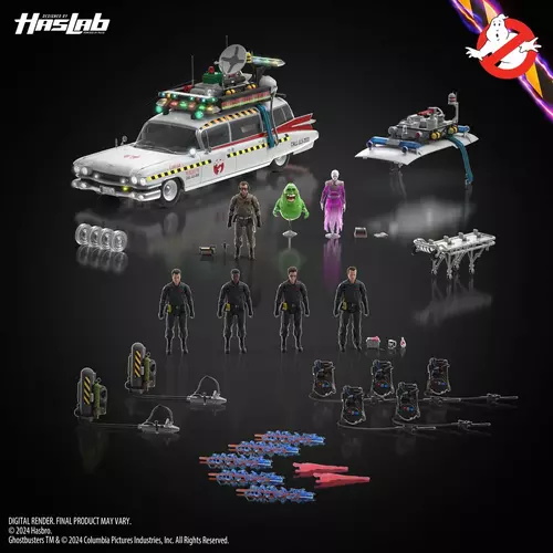 Ghostbusters Haslab Plasmas Series Ecto-1 (Ecto 1A) Deluxe Edition - Image 6