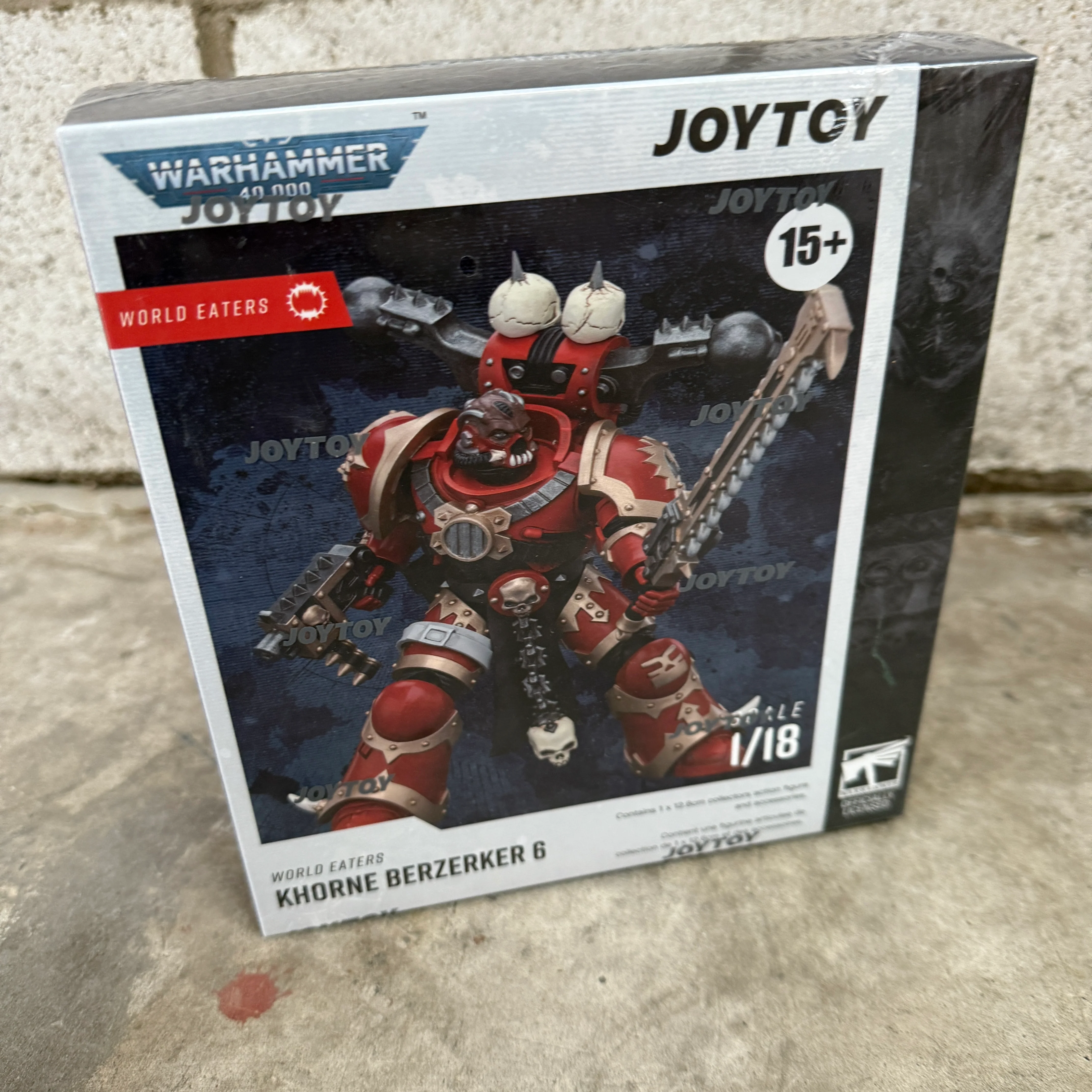 JOYTOY 1/18 Warhammer World Eaters Khorne Berzerker 6
