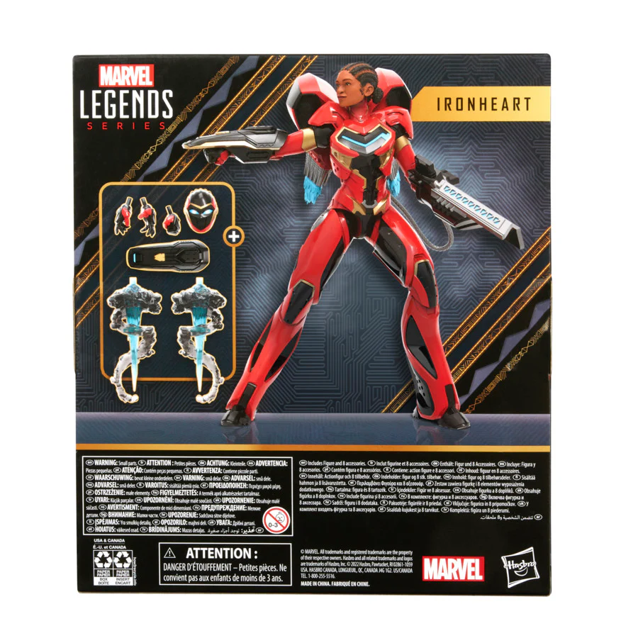 Marvel Legends Black Panther Wakanda Forever Deluxe Ironheart - Image 4