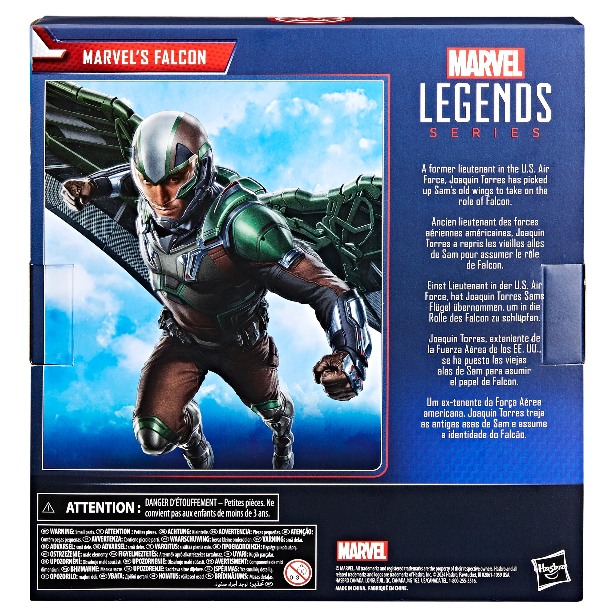 Marvel Legends Captain America (Brave New World) Falcon - Image 3