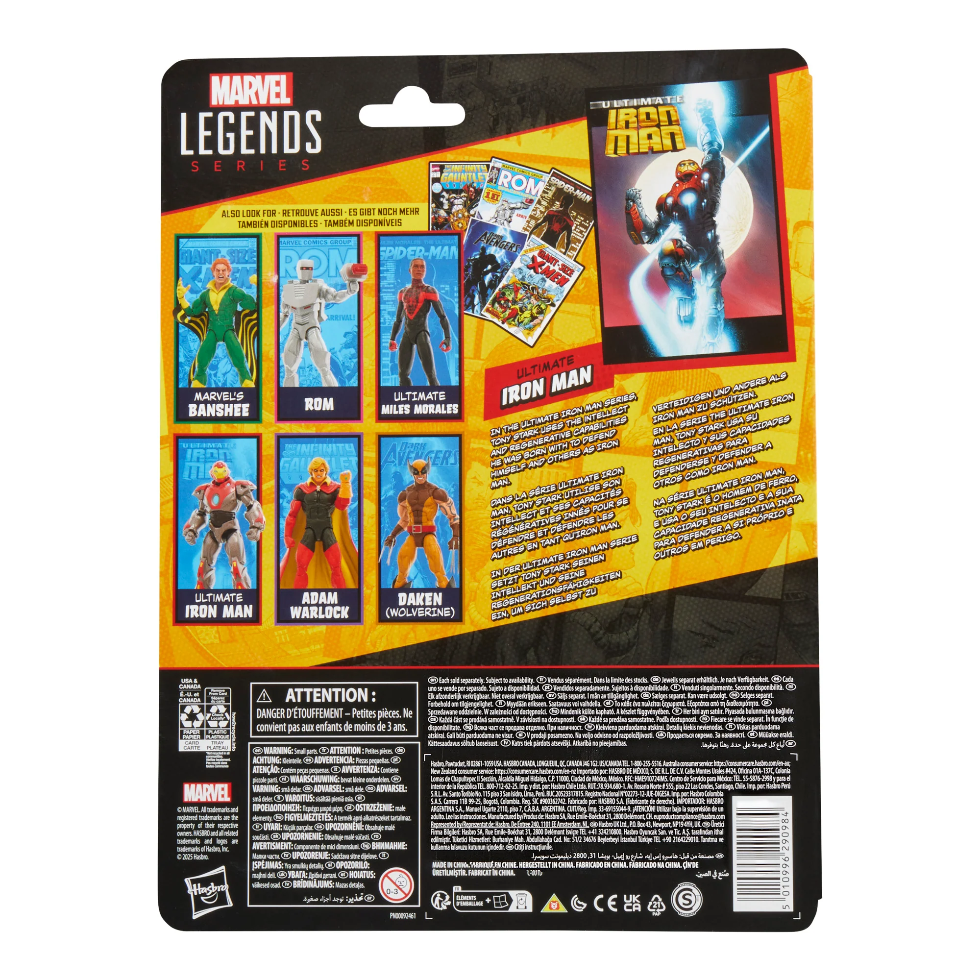 Marvel Legends (Mini Comic Wave) Ultimate Iron Man - Image 11