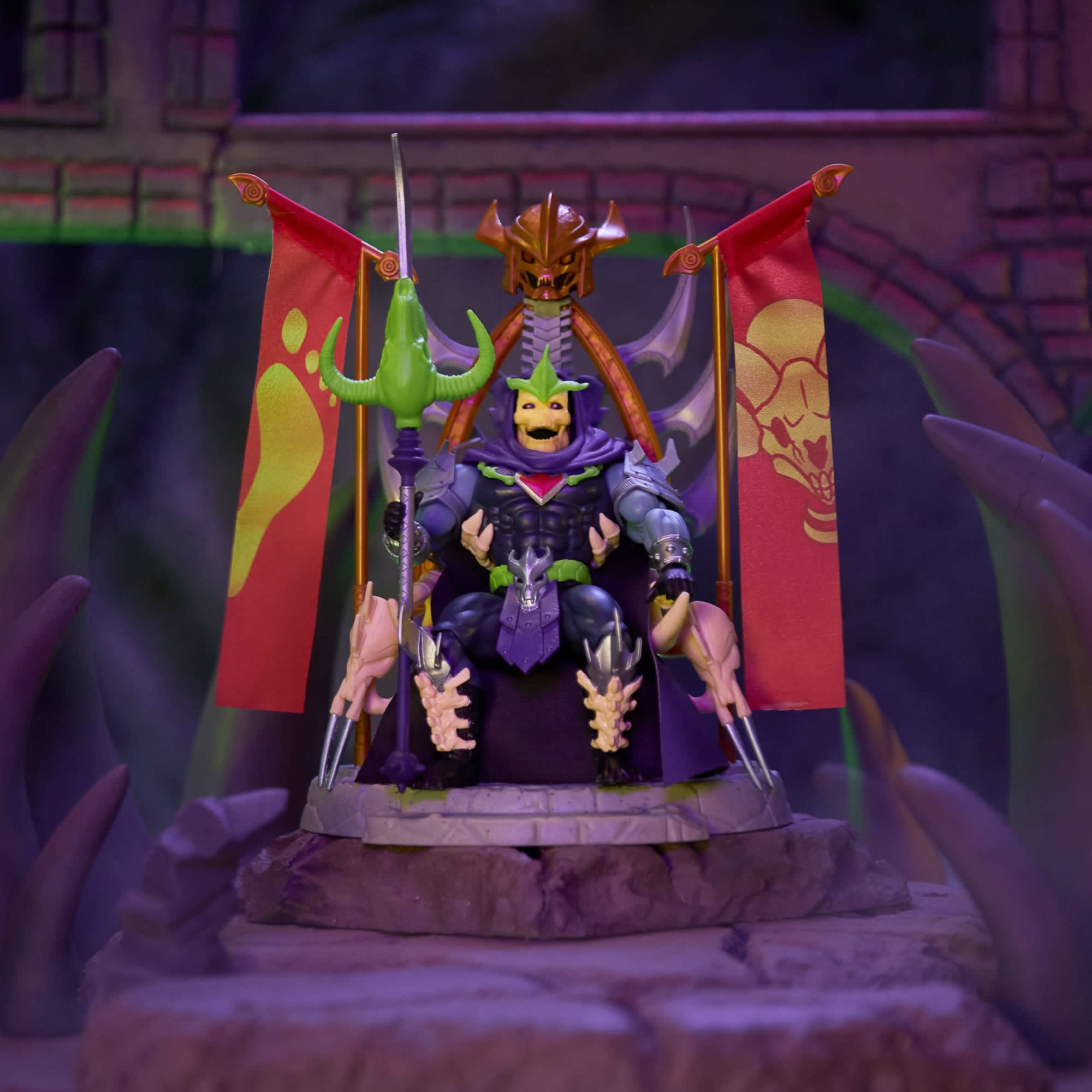 Masters of the Universe Turtles of Grayskull Skele-Shredder - Image 3