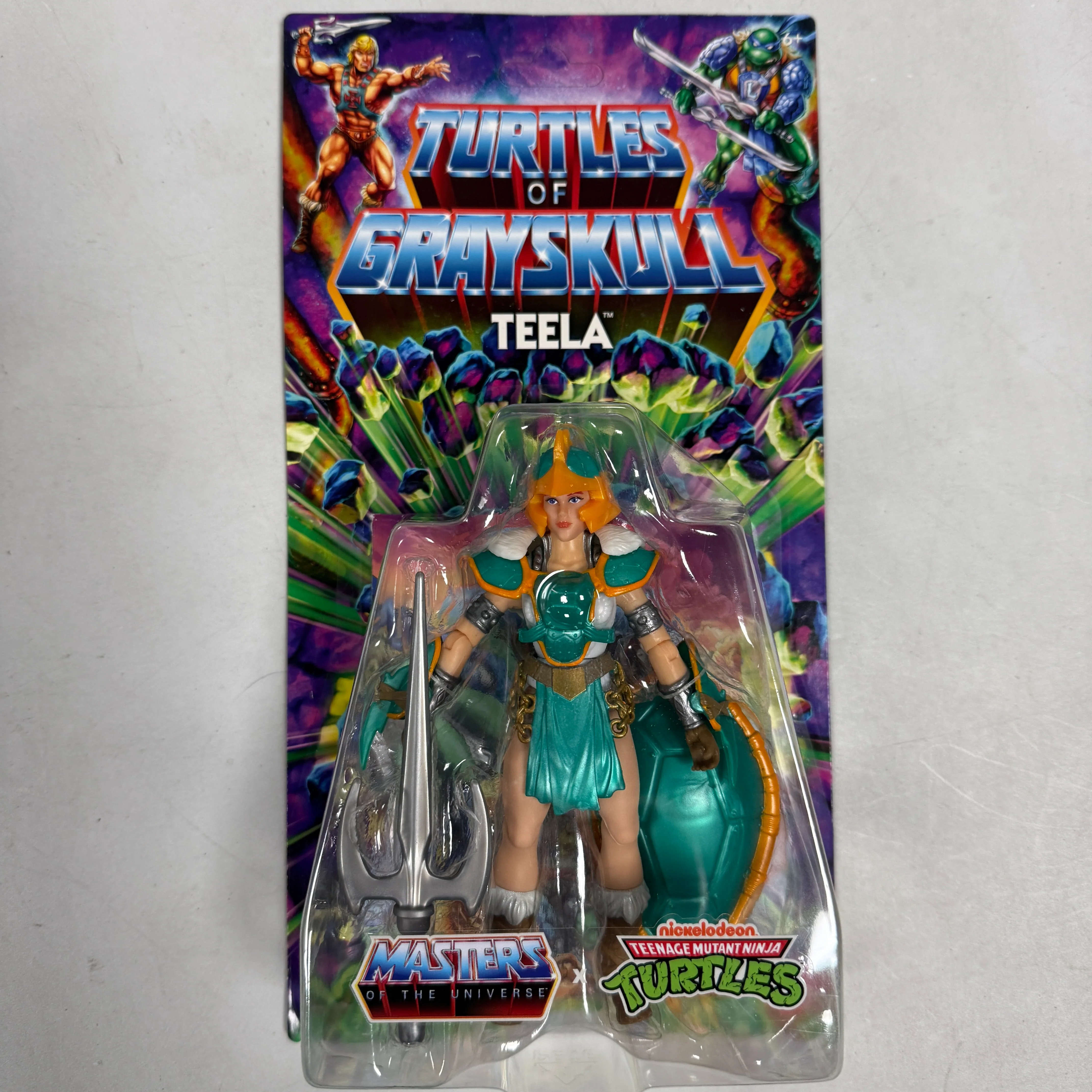 Masters of the Universe Turtles of Grayskull Teela