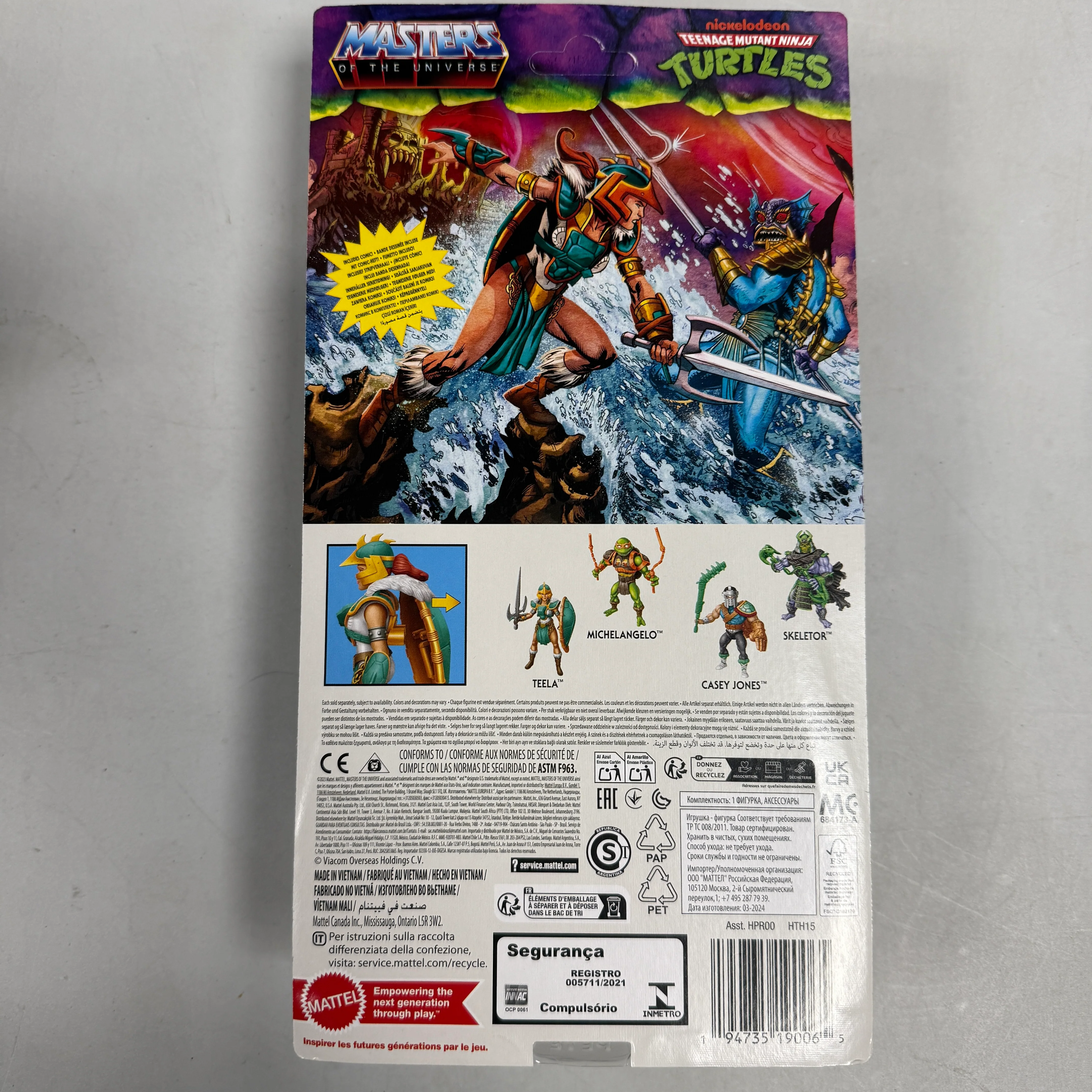 Masters of the Universe Turtles of Grayskull Teela - Image 2