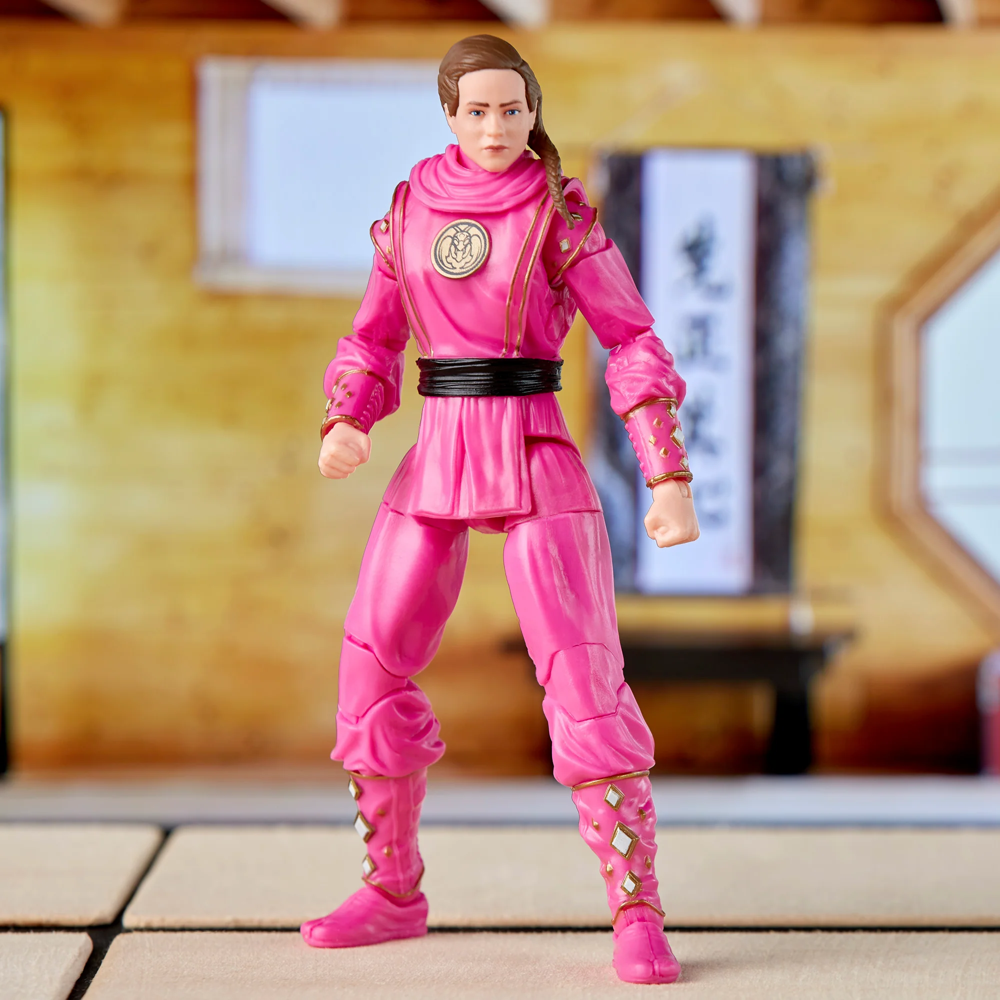 Power Rangers X Cobra Kai Lightning Collection Samantha Larusso Pink Mantis Ranger - Image 12