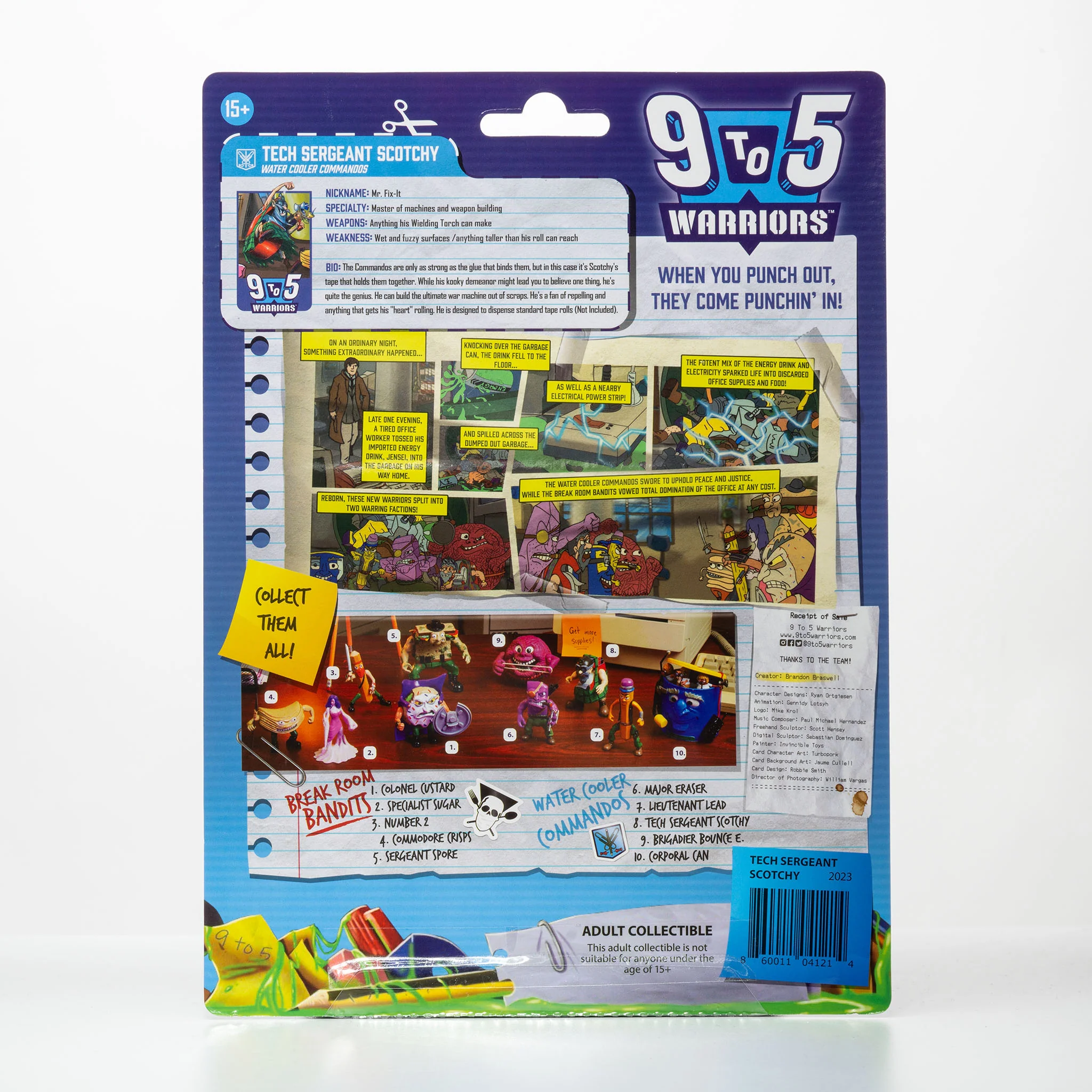 9 to 5 Warriors Tech Sergeant Scotchy - Image 6