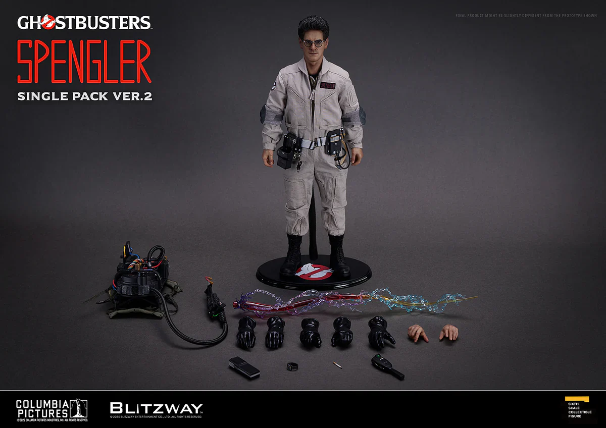 PRE-ORDER Blitzway Ghostbusters 2.0 Dr.Egon Spengler 1/6 Scale Collectible Figure - Image 2