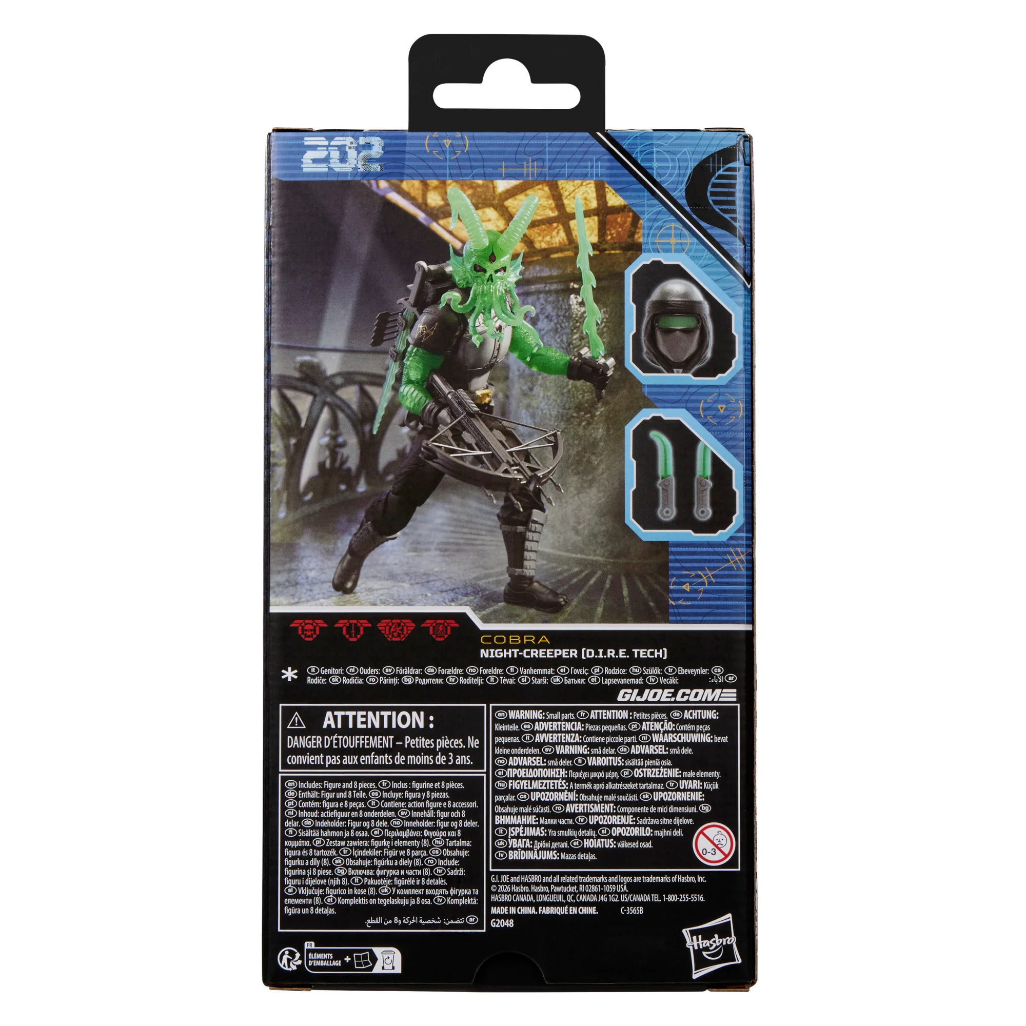 PRE-ORDER G.I. Joe Classified Series Night-Creeper (D.I.R.E. Tech) - Image 3