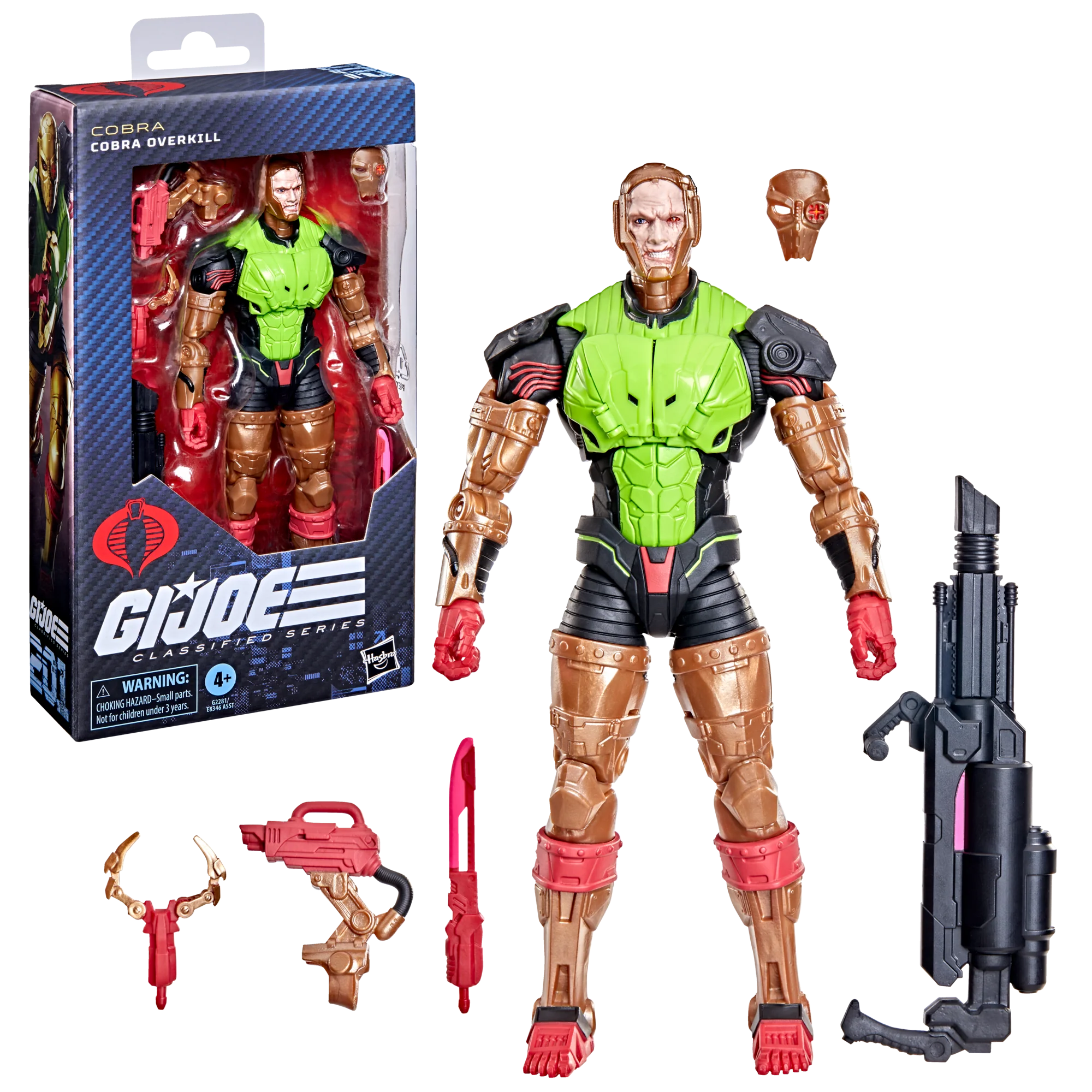 PRE-ORDER G.I. Joe Classified Series Cobra Overkill - Image 4