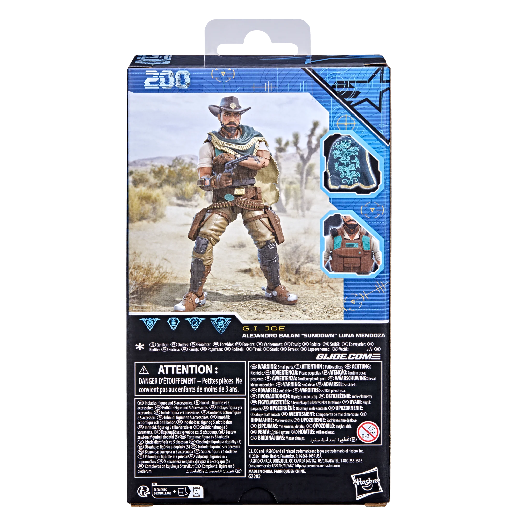 PRE-ORDER G.I. Joe Classified Series Alejandro Balam "Sundown" Luna Mendoza - Image 3