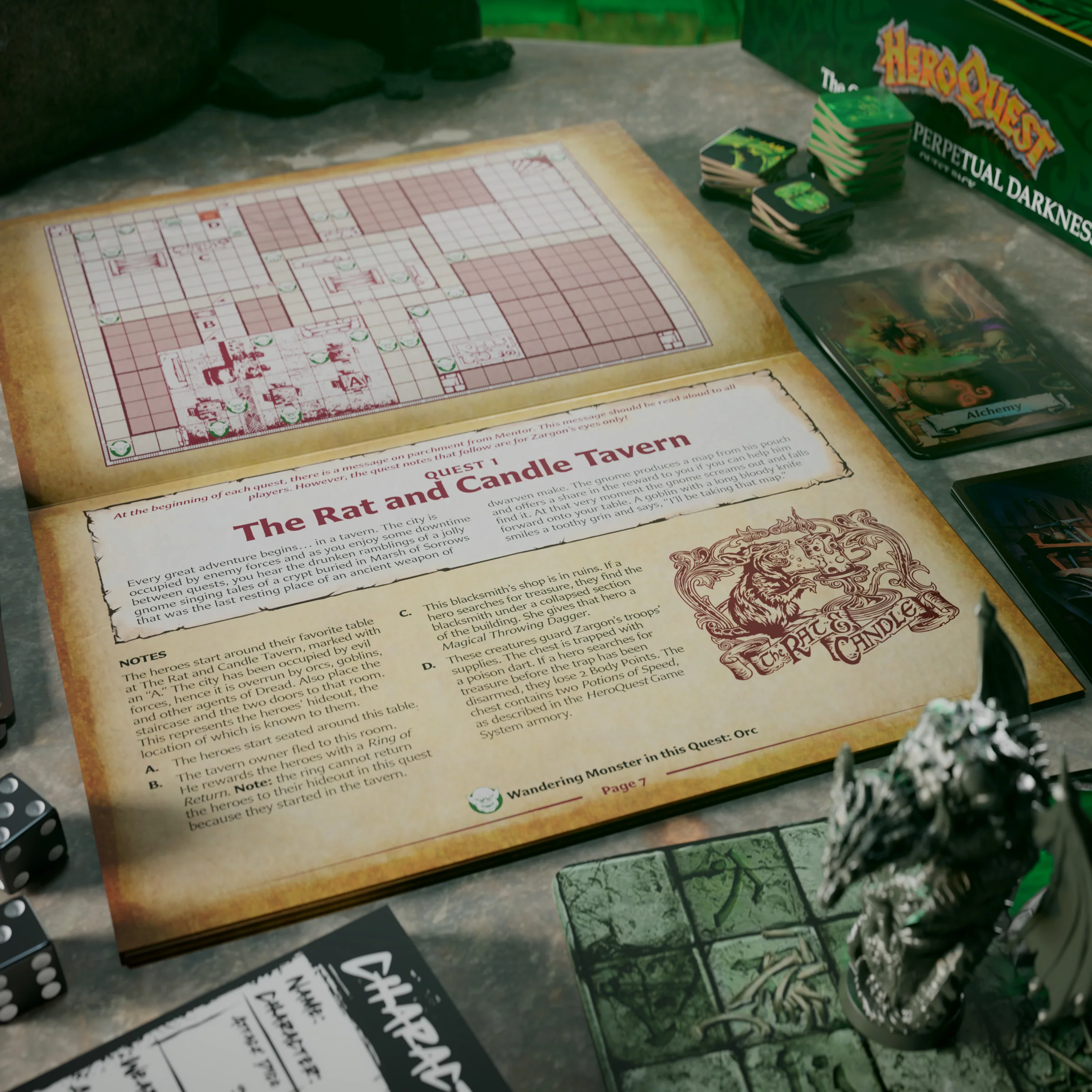 Hero Quest The Crypt of Perpetual Darkness Expansion Pack - Image 10