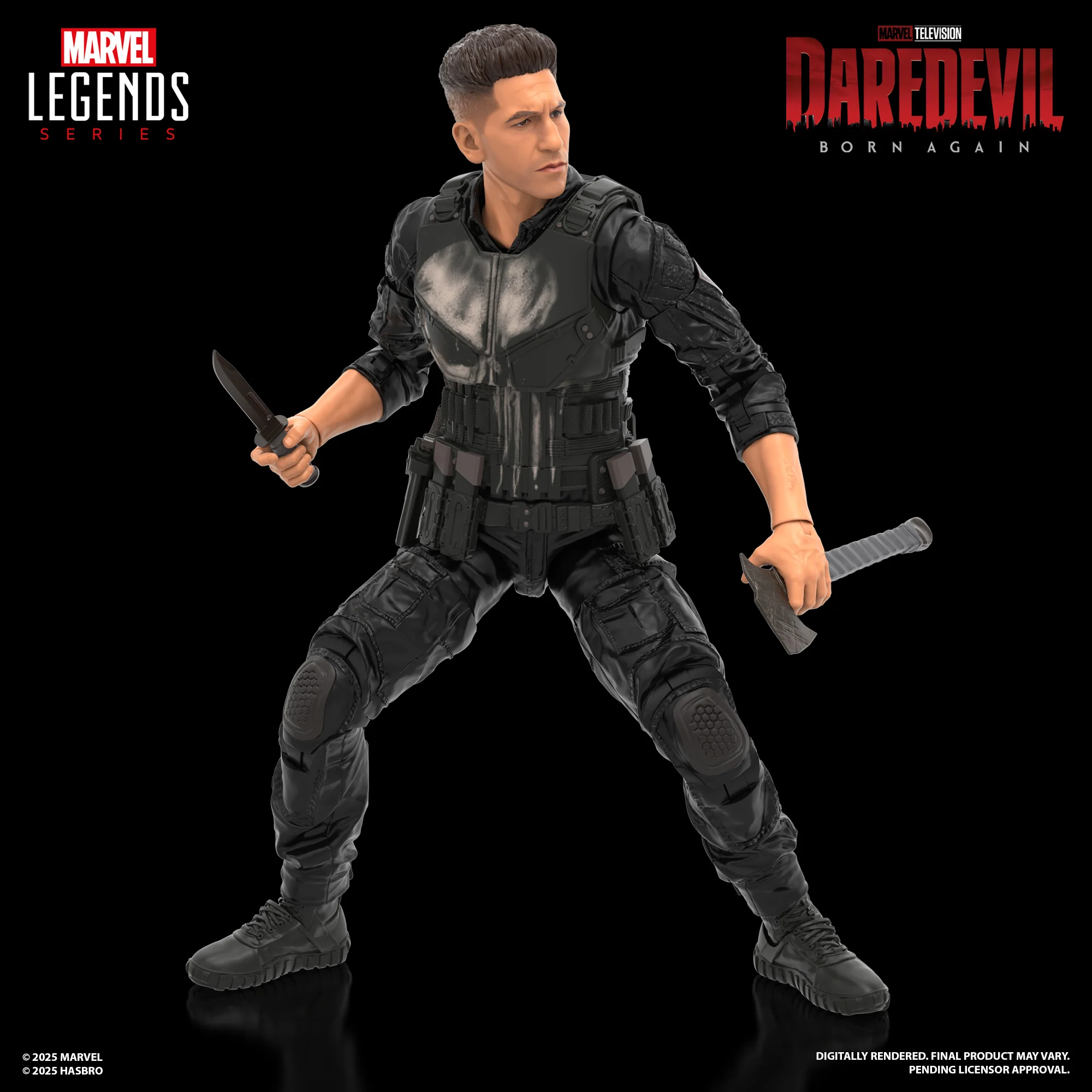 Marvel Legends Daredevil Born Again Punisher - Image 2