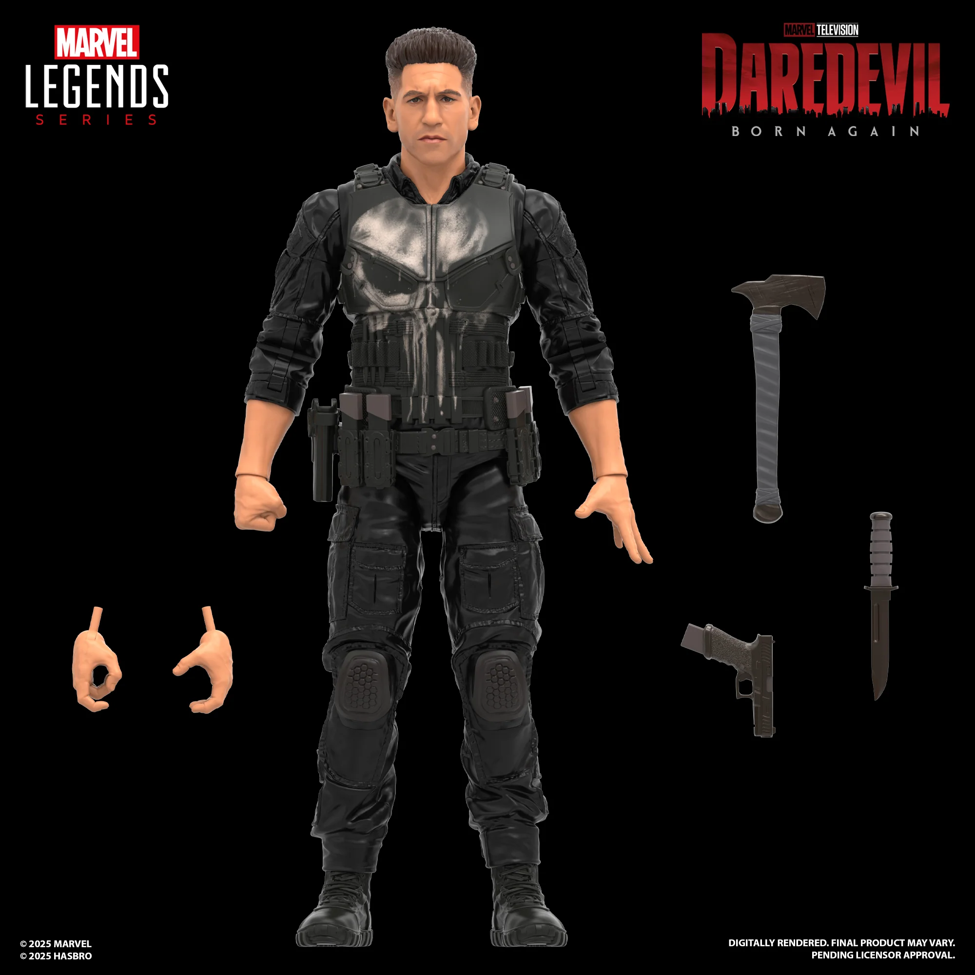 Marvel Legends Daredevil Born Again Punisher - Image 3