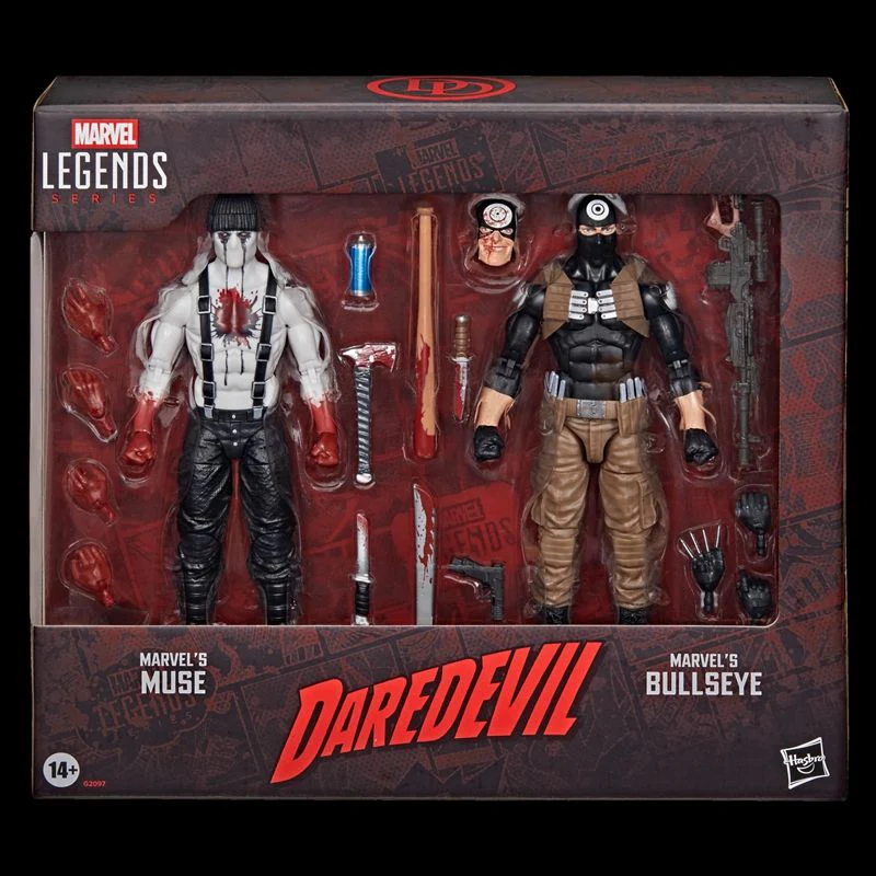 PRE-ORDER Marvel Legends (Daredevil) Bullseye & Muse