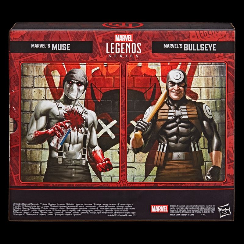 PRE-ORDER Marvel Legends (Daredevil) Bullseye & Muse - Image 3