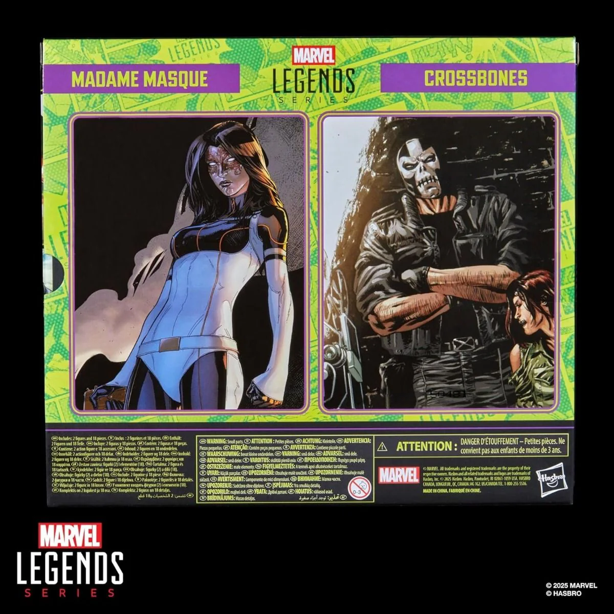 Marvel Legends Madame Masque & Crossbones - Image 3
