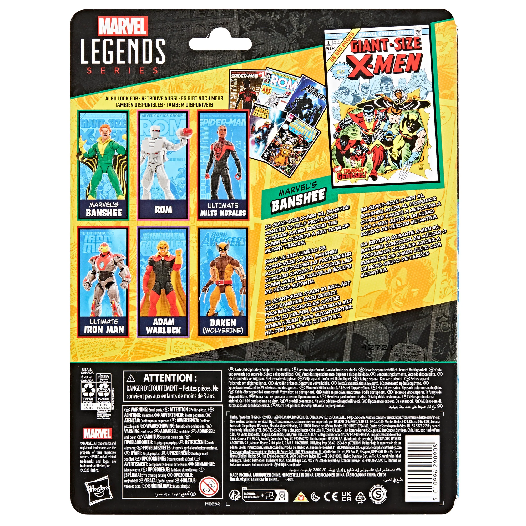 Marvel Legends (Mini Comic Wave) Giant Sized X-Men Banshee - Image 8