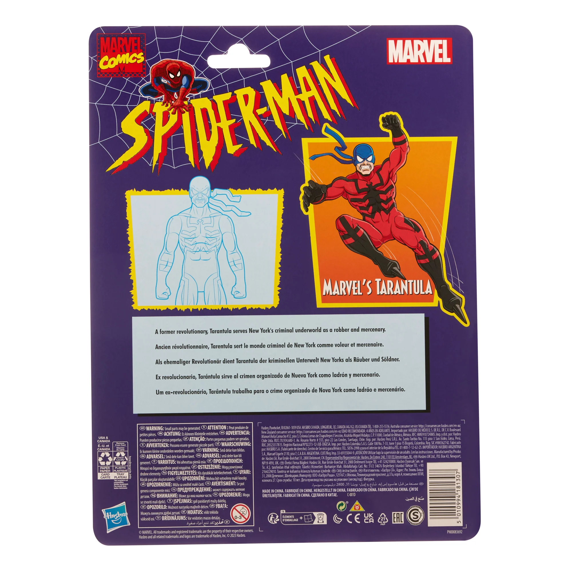 Marvel Legends Retro Spider-Man Tarantula - Image 2