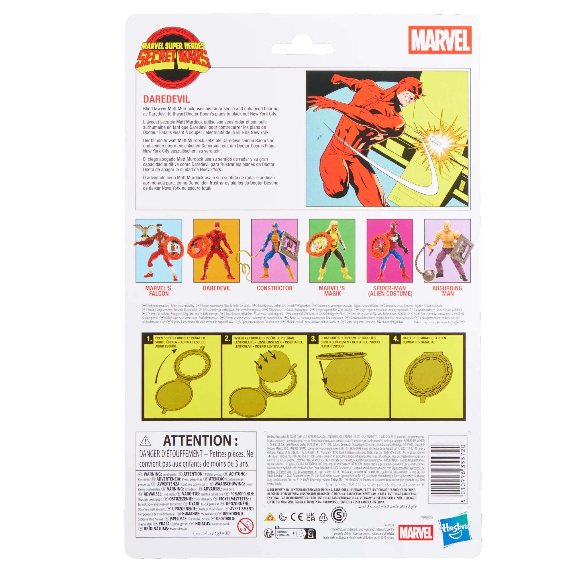 PRE-ORDER Marvel Legends Secret Wars Daredevil - Image 3