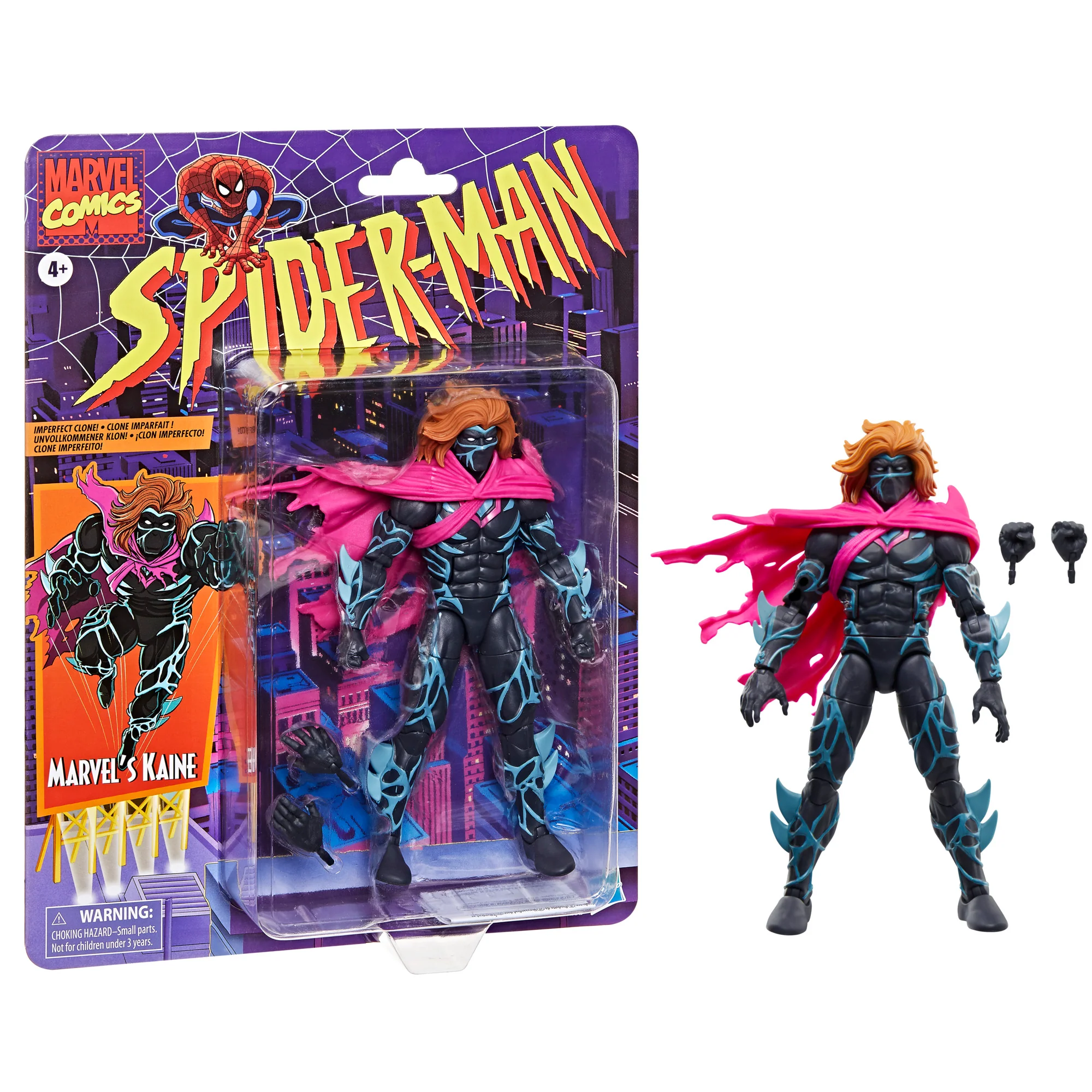Marvel Legends Spider-Man Retro Kaine - Image 9