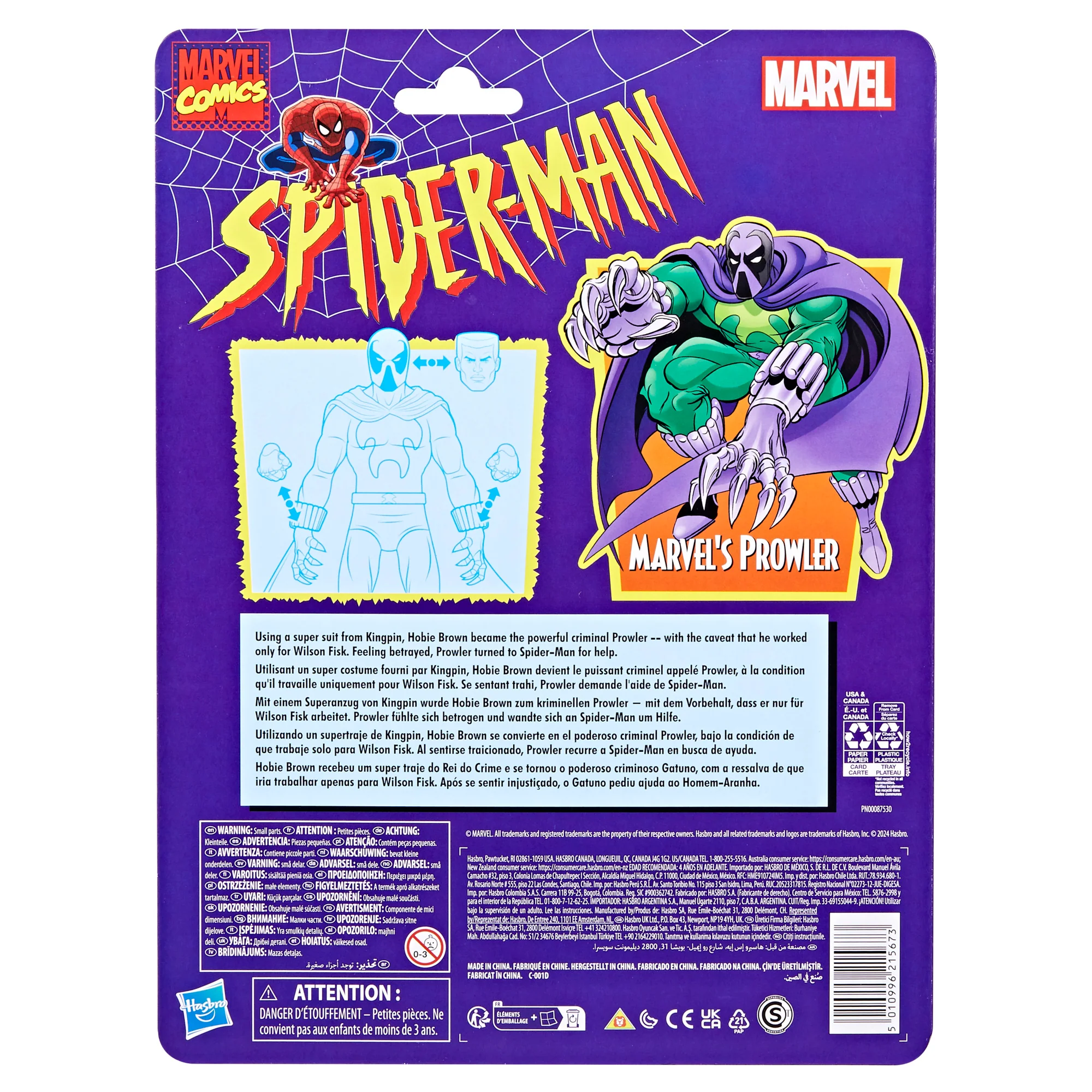 Marvel Legends Spider-Man Retro The Prowler - Image 9