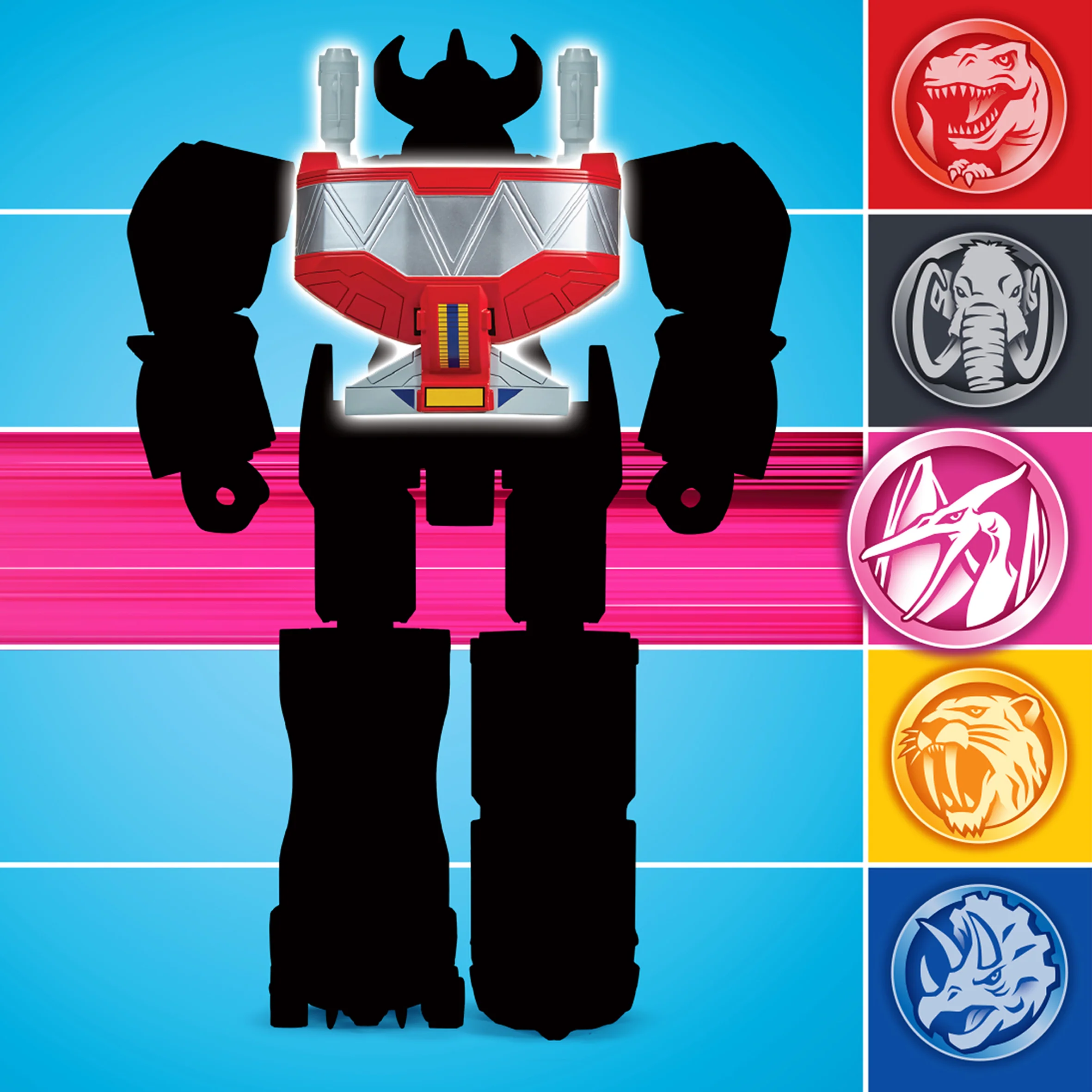 Mighty Morphin Power Rangers Re-Ignition Pterodactyl Combinable Megazord - Image 5