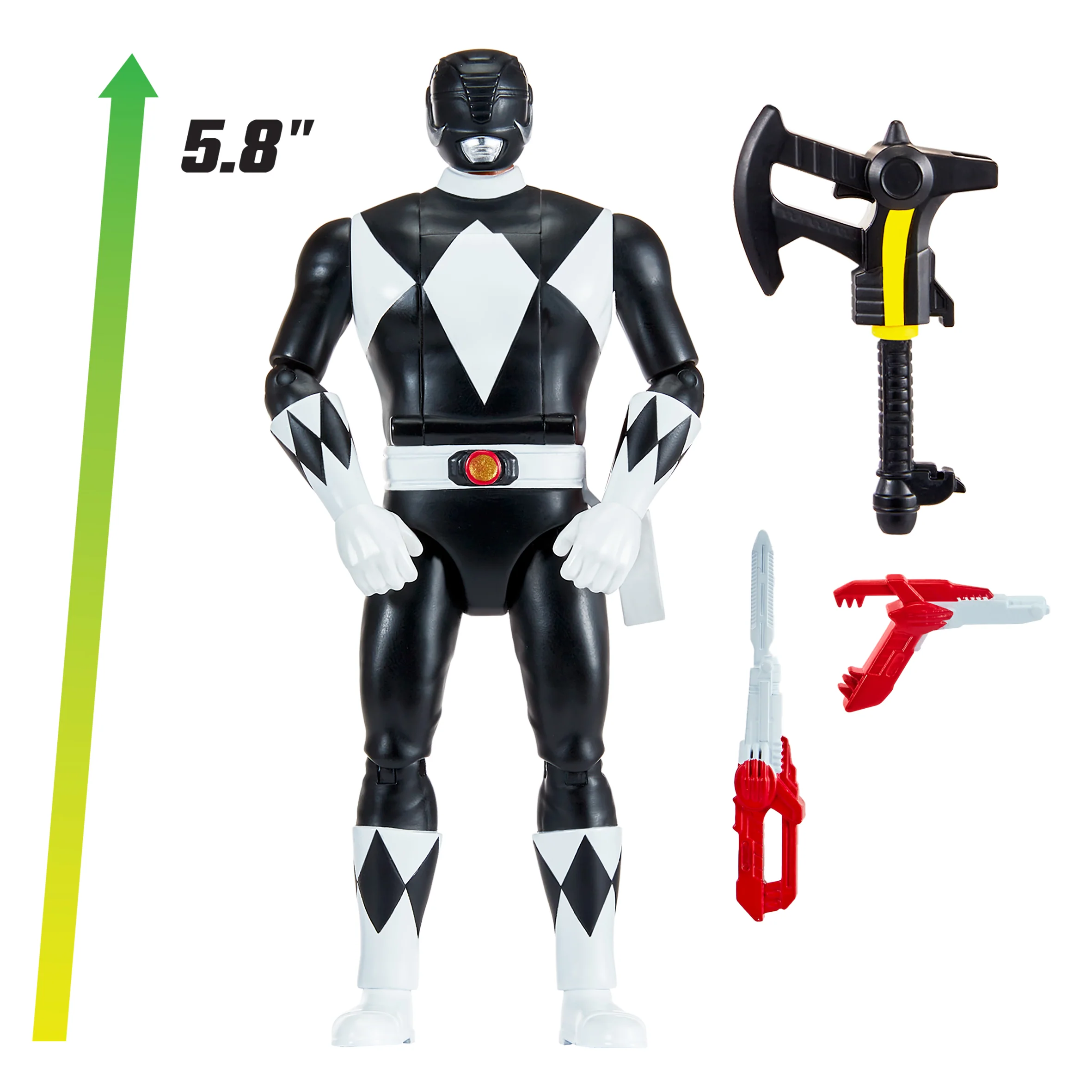Mighty Morphin Power Rangers Re-Ignition Auto-Morphin Black Ranger - Image 5