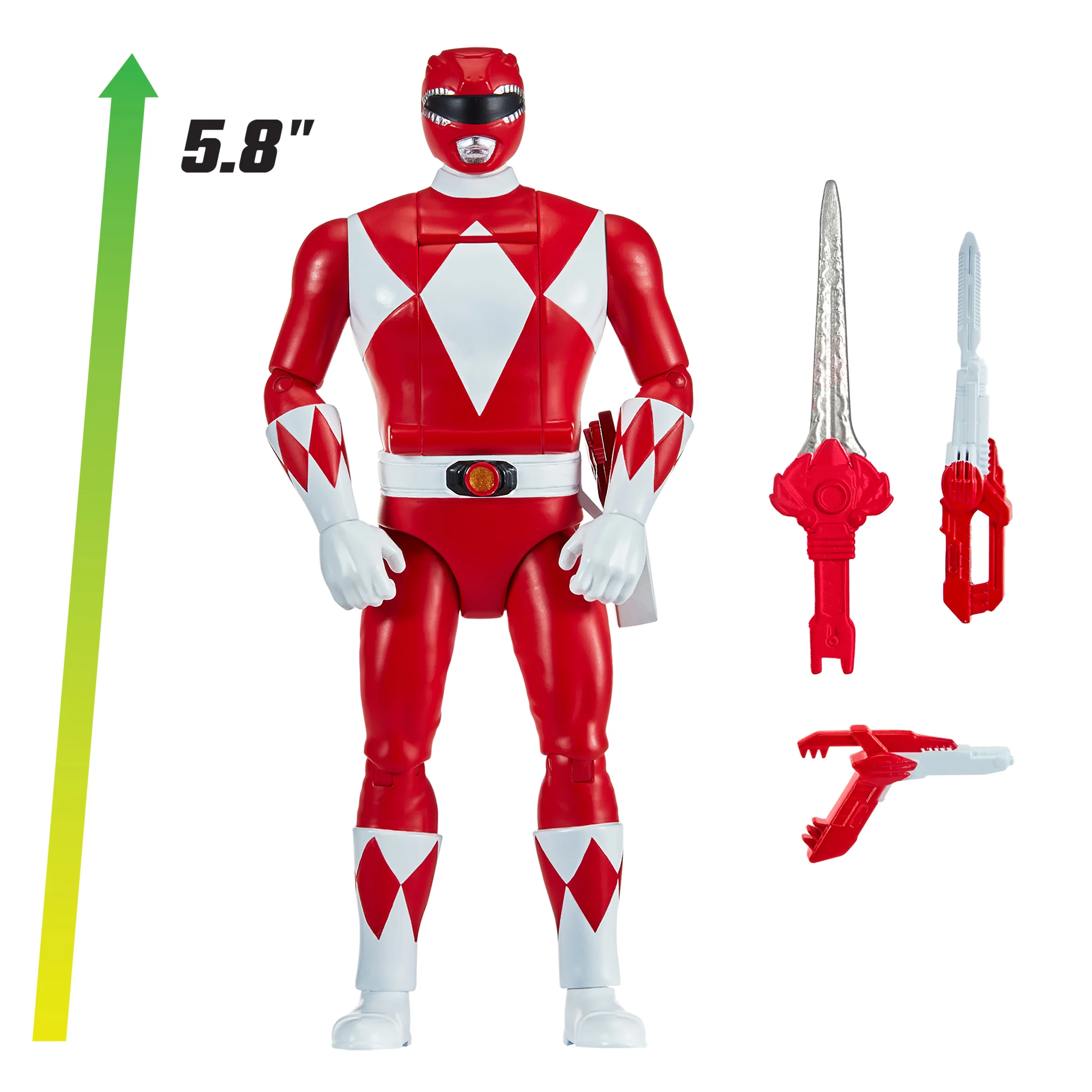Mighty Morphin Power Rangers Re-Ignition Auto-Morphin Red Ranger - Image 5