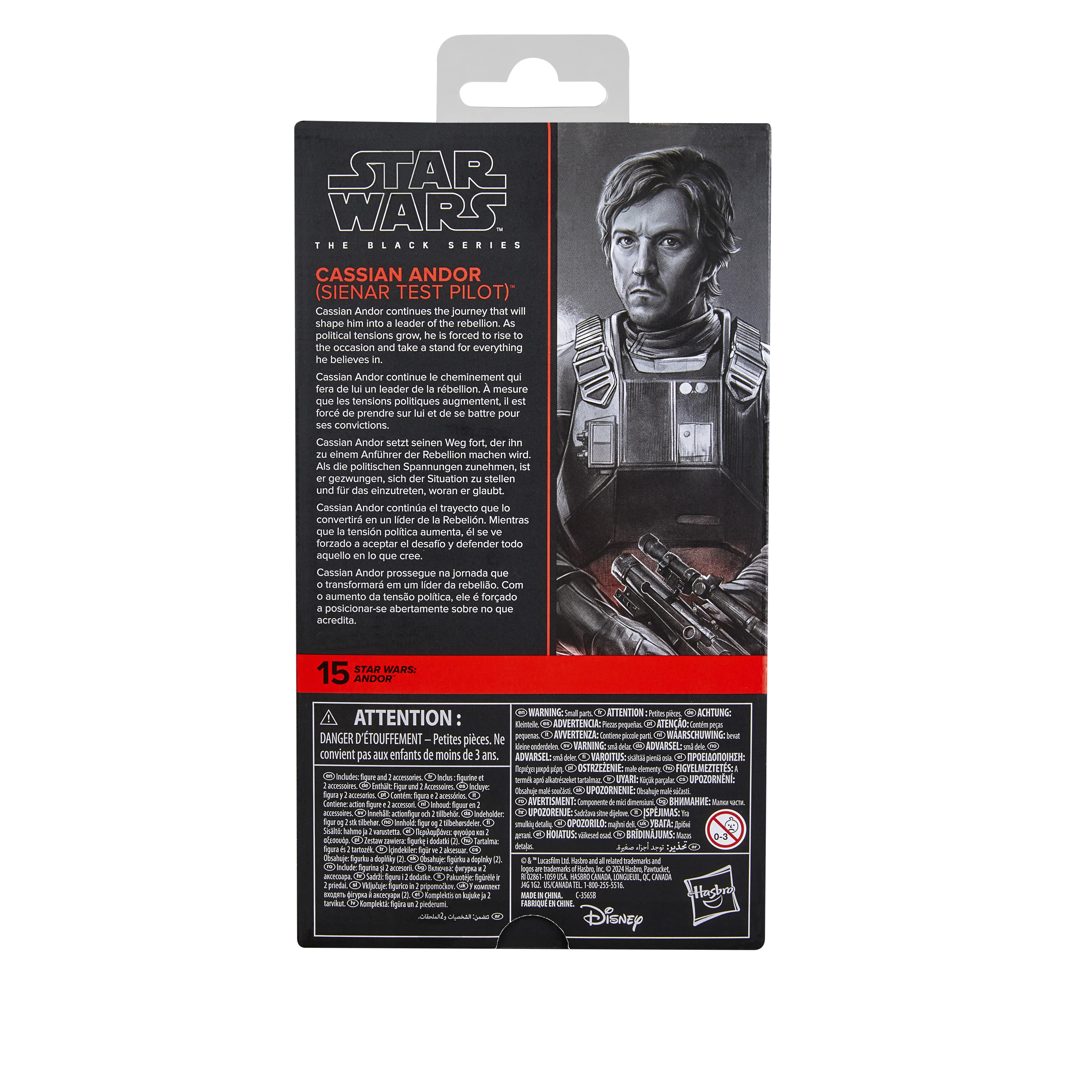 Star Wars Black Series (Andor) Cassian Andor (Sienar Test Pilot) - Image 6