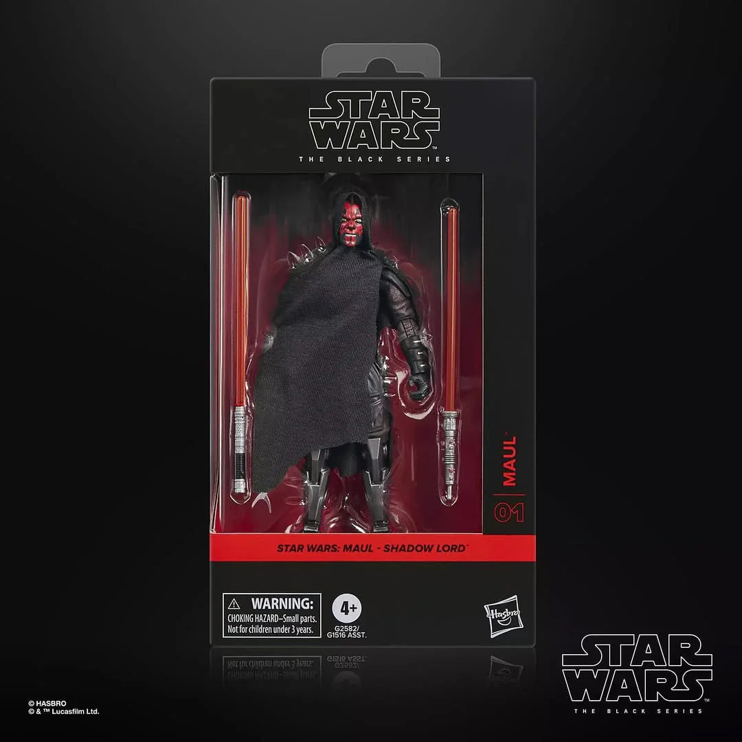 PRE-ORDER Star Wars Black Series (Maul Shadow Lord) Maul
