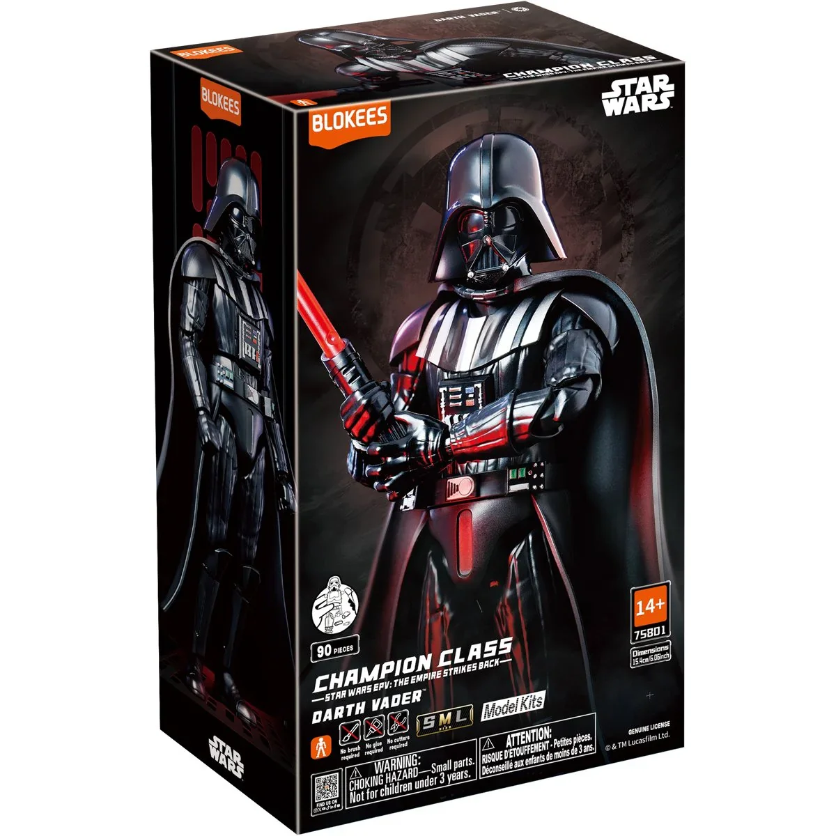 PRE-ORDER Star Wars Blokees Champion Class Darth Vader Model Kit