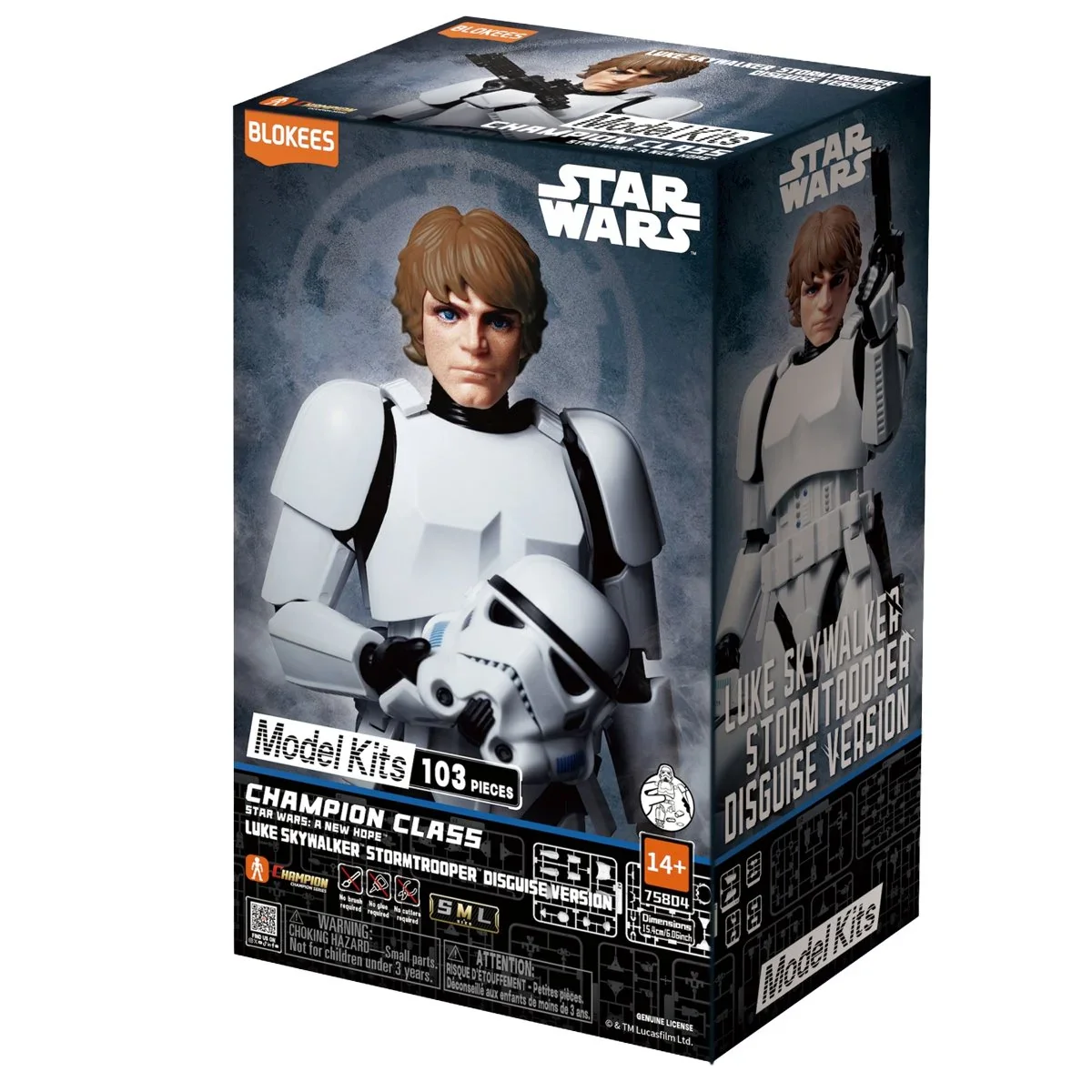 PRE-ORDER Star Wars Blokees Champion Class Luke Skywalker (Stormtrooper Disguise)