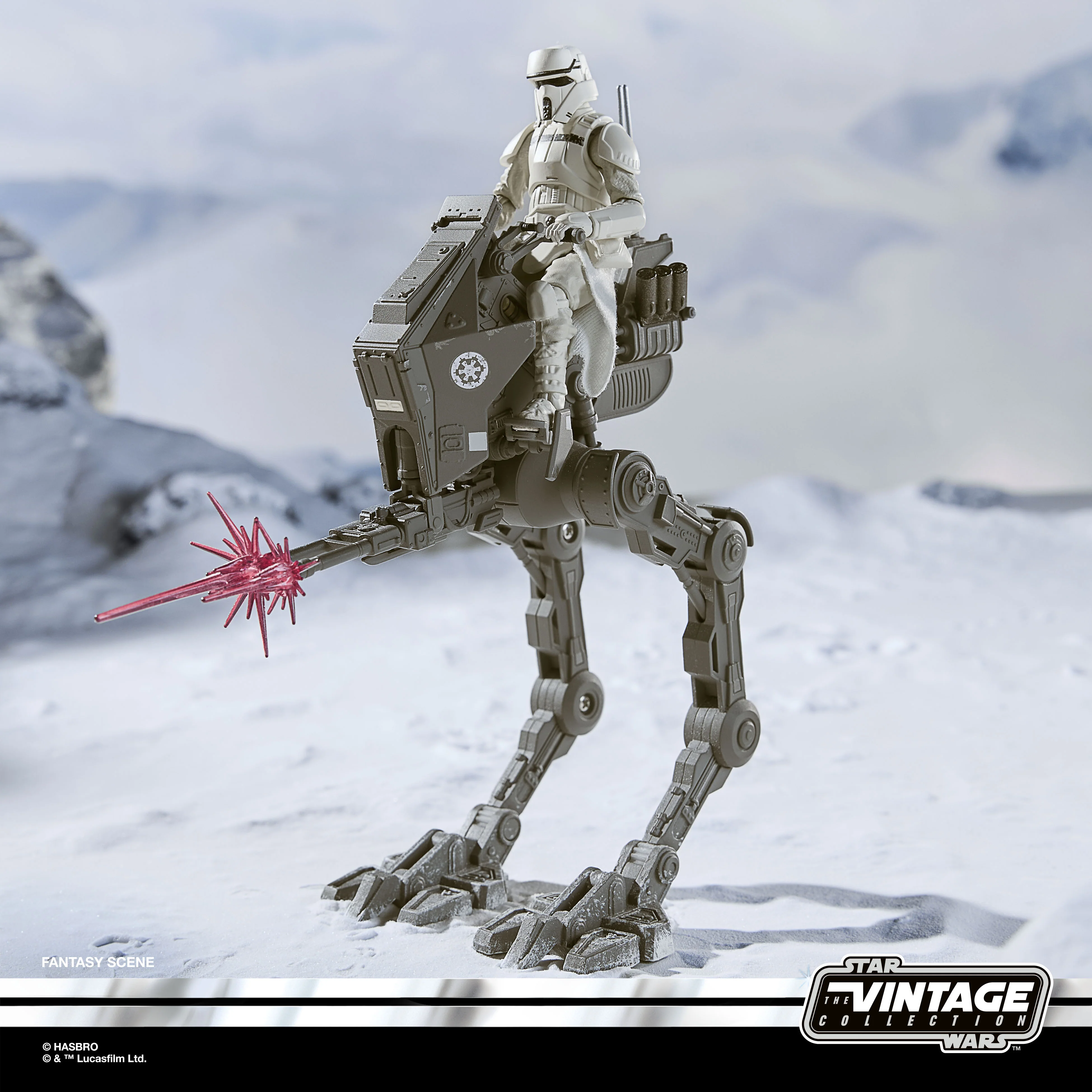 PRE-ORDER Star Wars Vintage Collection (The Mandalorian & Grogu) Imperial Remnant AT-RT & AT-RT Driver - Image 2