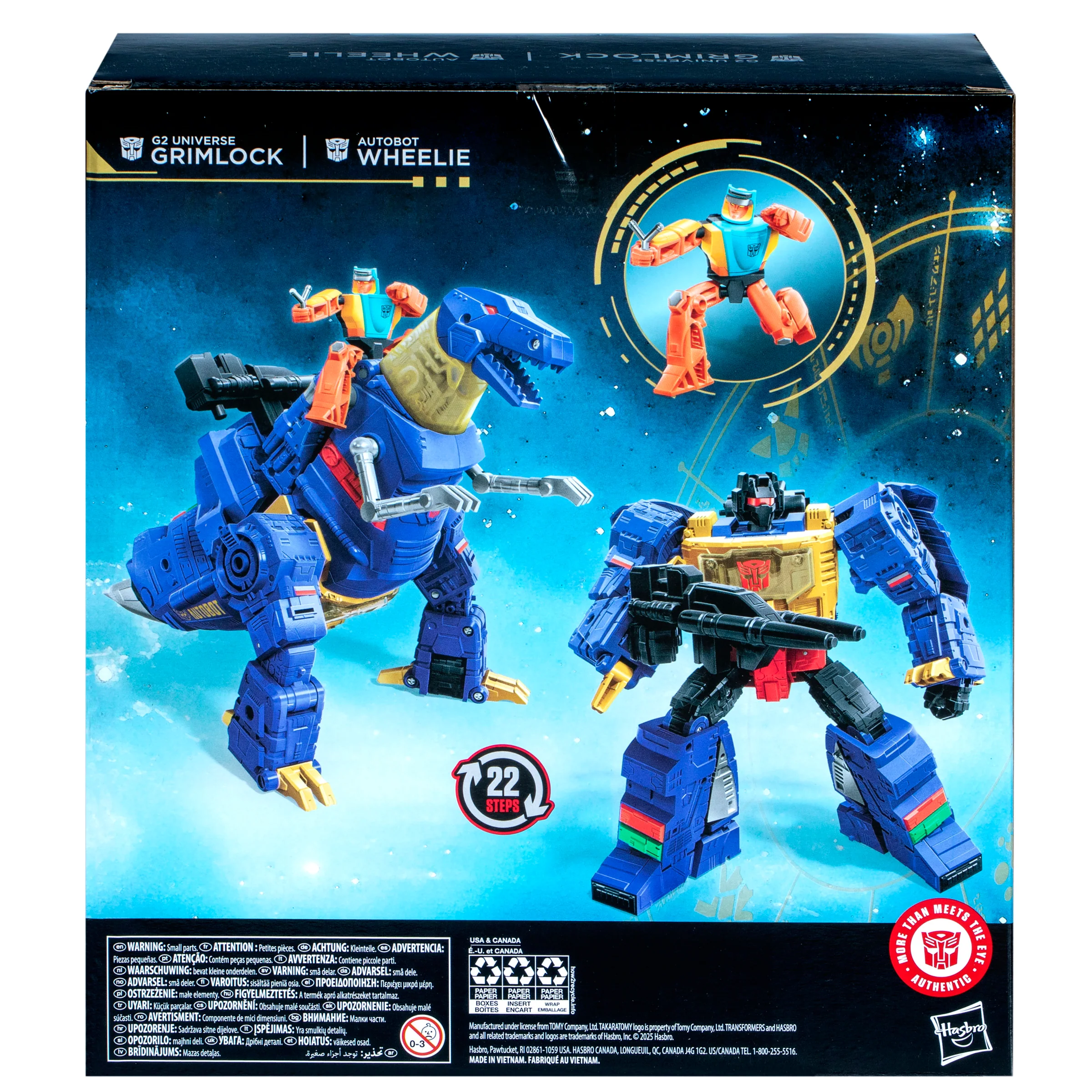 Transformers Age of the Primes Leader (G2 Universe) Grimlock & Wheelie - Image 3