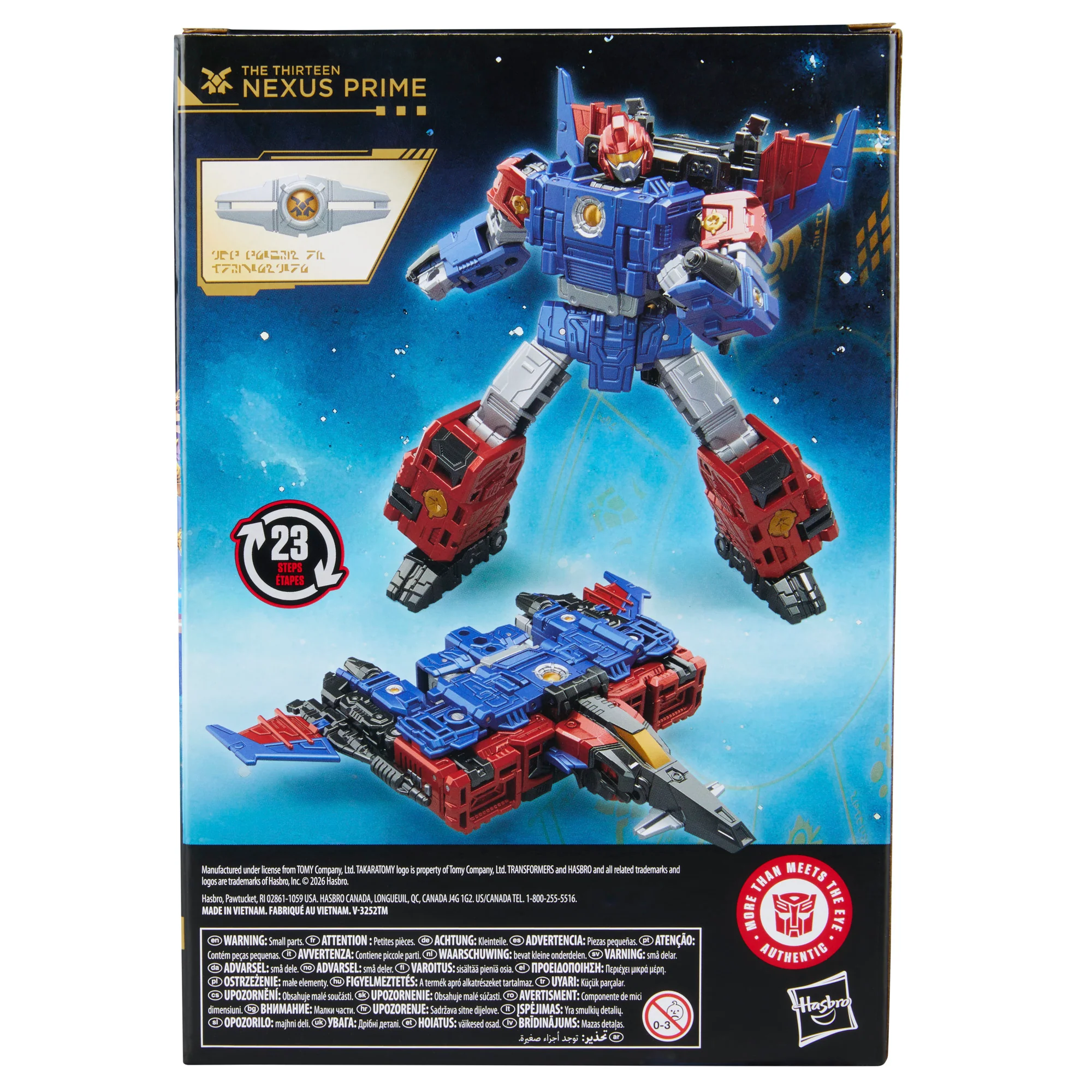 PRE-ORDER Transformers Age of the Primes Voyager Nexus Prime - Image 4