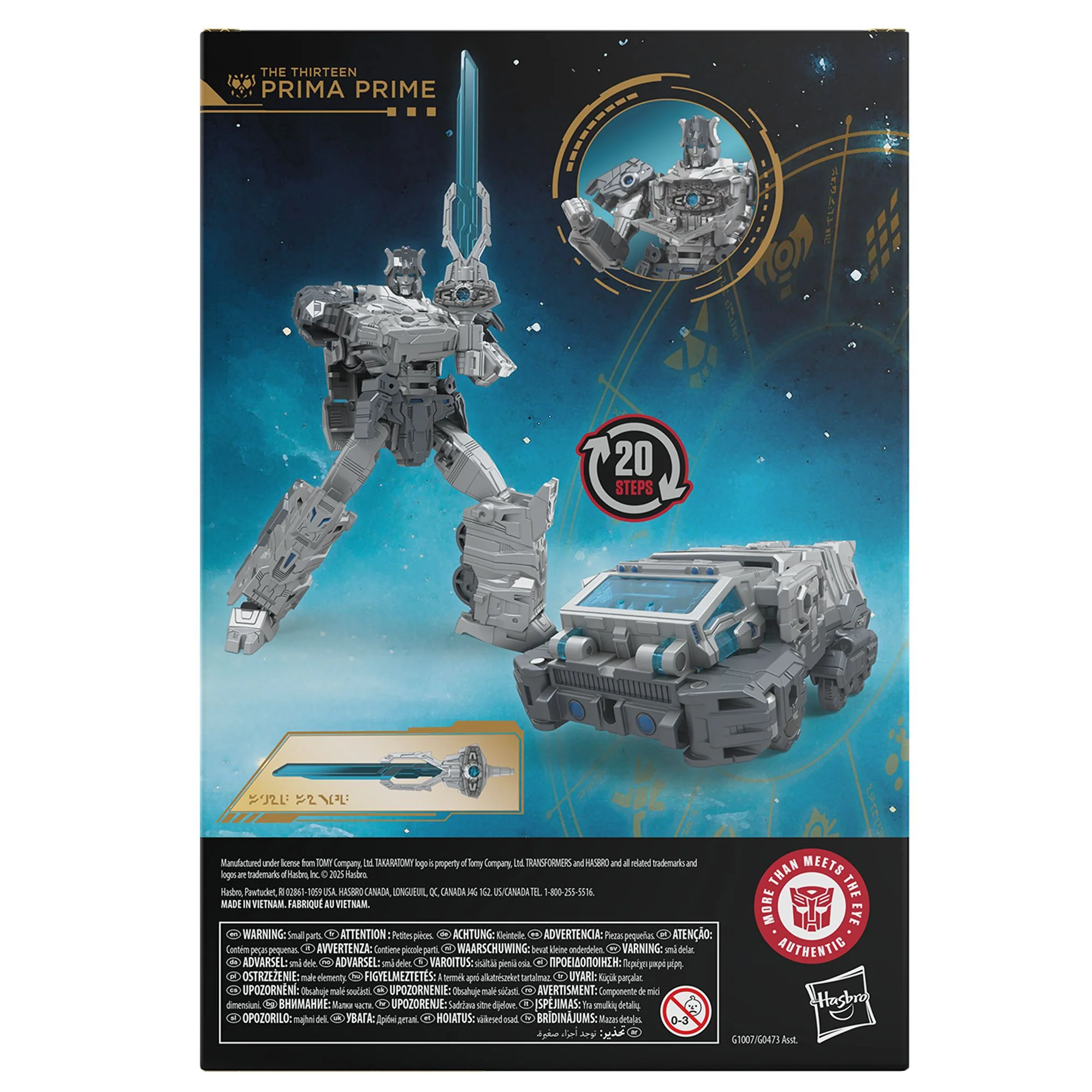 Transformers Age of the Primes (The Thirteen) Voyager Prima Prime - Image 3