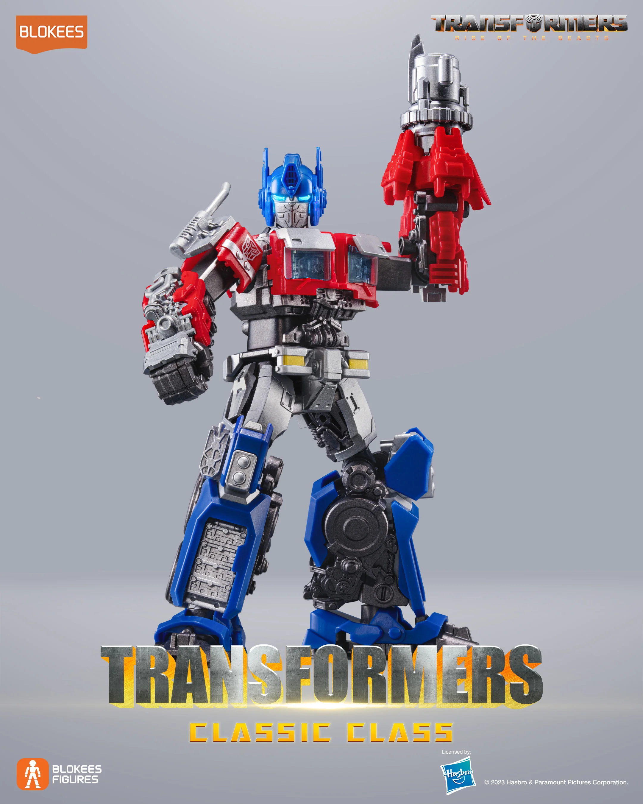 Transformers Blokees Classic Class Rise of the Beasts 13cm Optimus Prime - Image 2