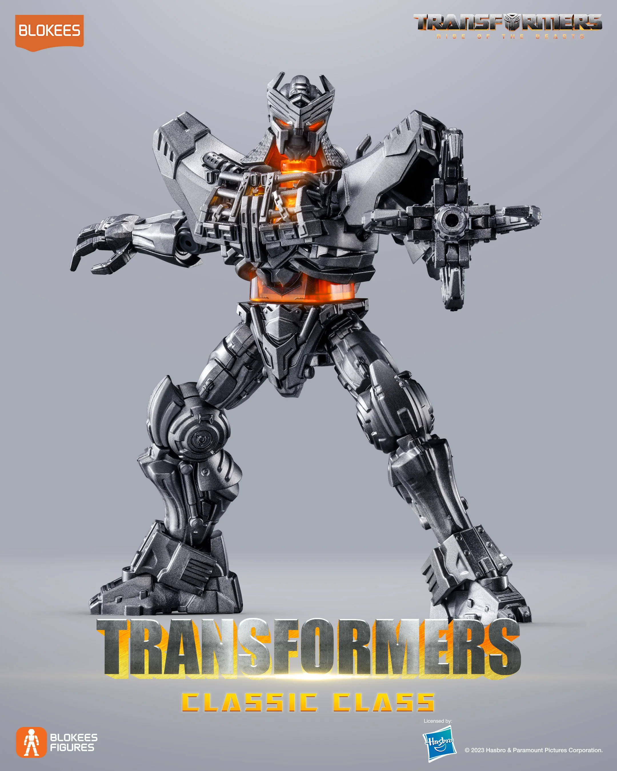 Transformers Blokees Classic Class Rise of the Beasts 13cm Scourge - Image 2