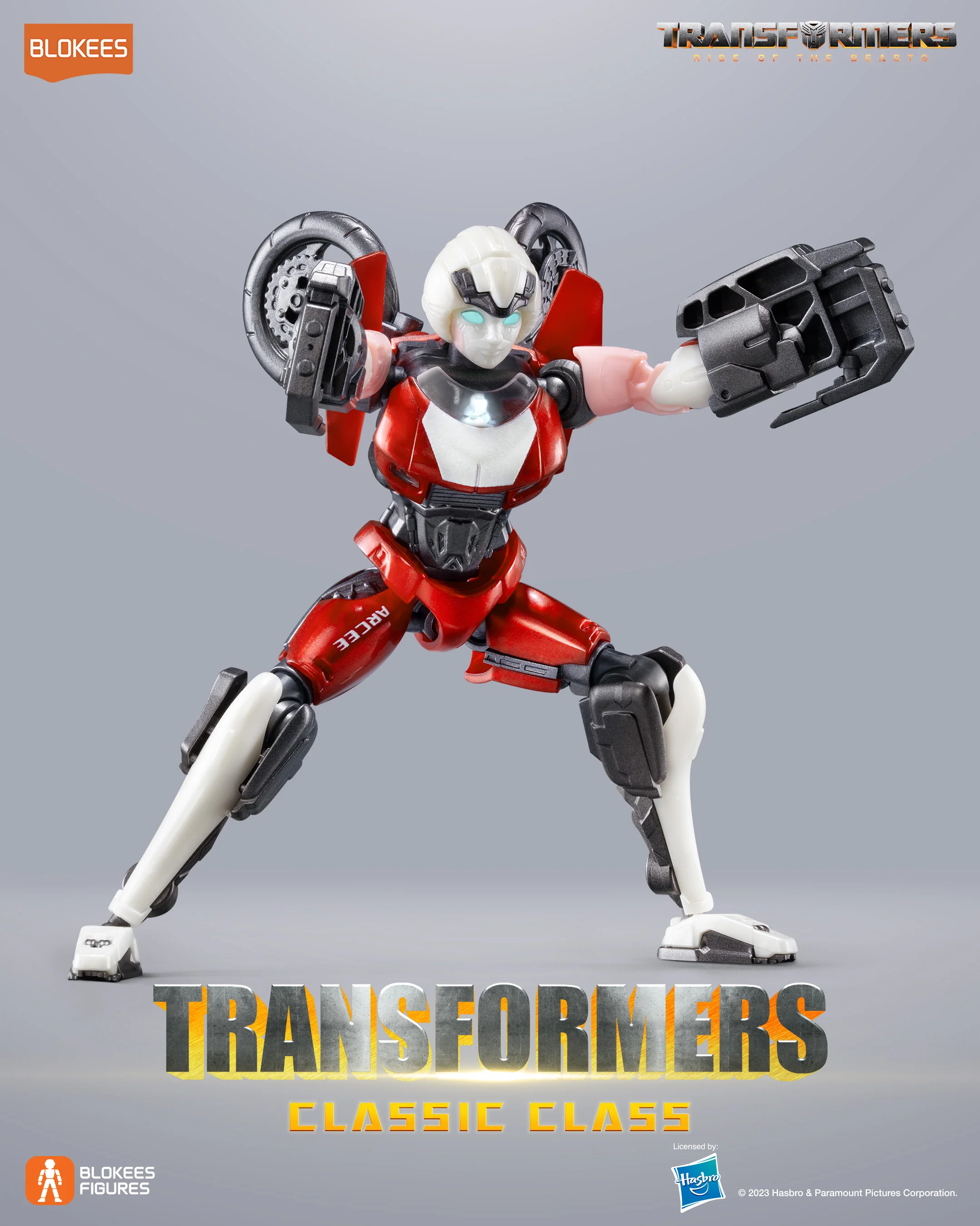 Transformers Blokees Classic Class Rise of the Beasts 13cm Arcee - Image 2